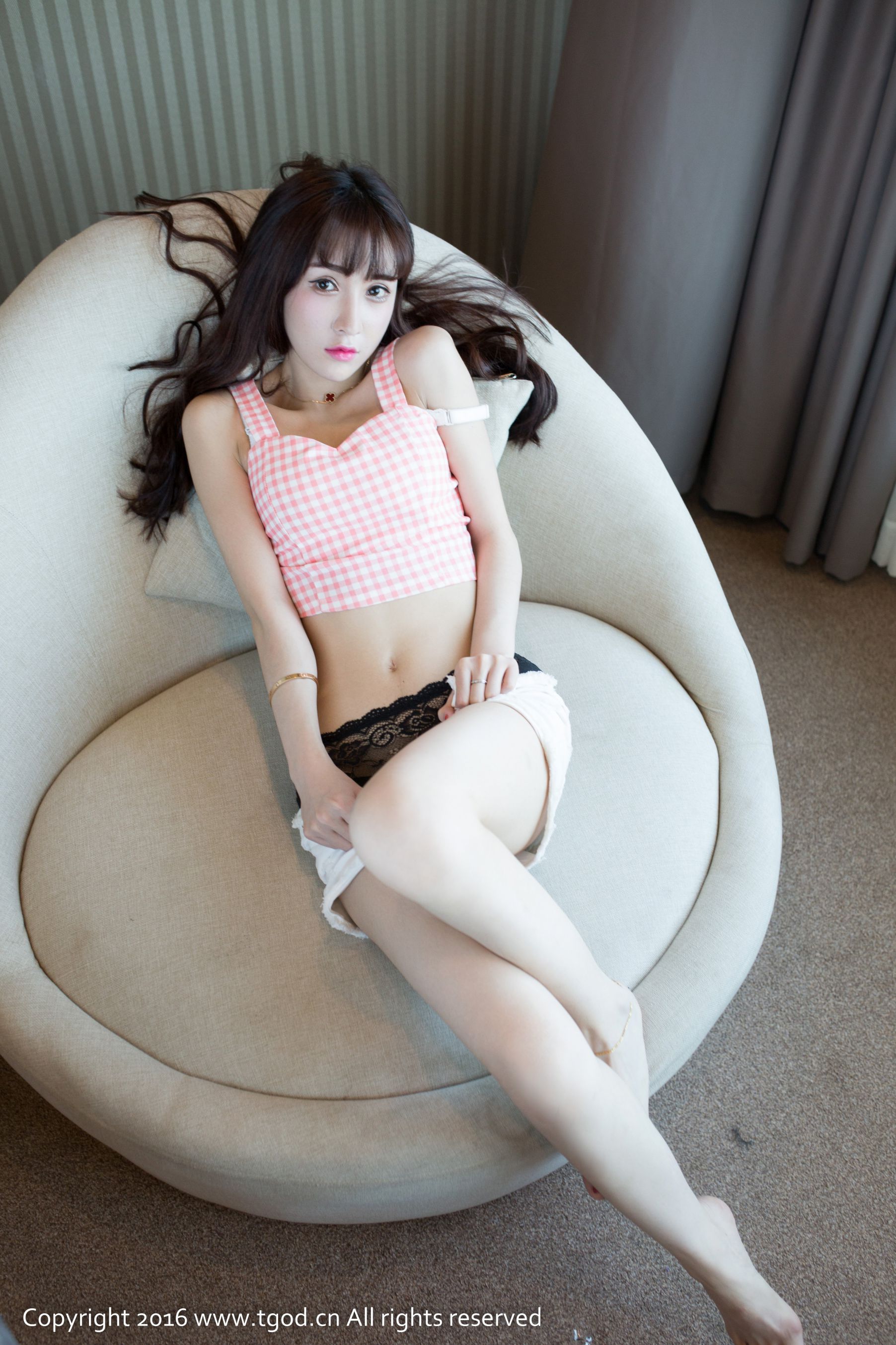 Eva茜茜《俏皮甜美 诱惑难挡》 [推女神TGOD] 