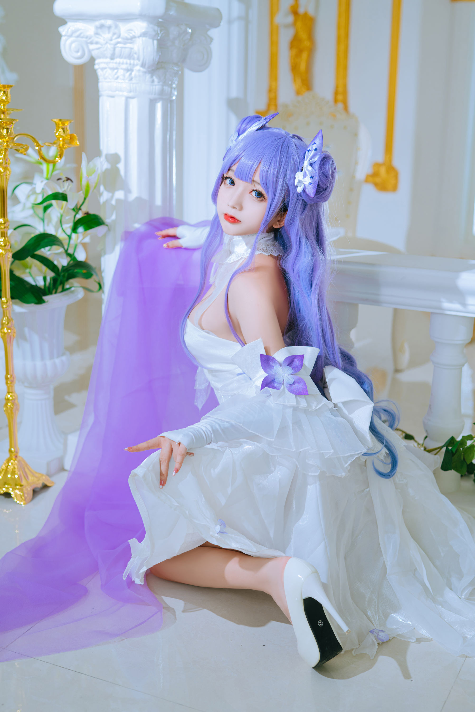 [福利COS] Cosplay日奈娇 - 独角兽兵装