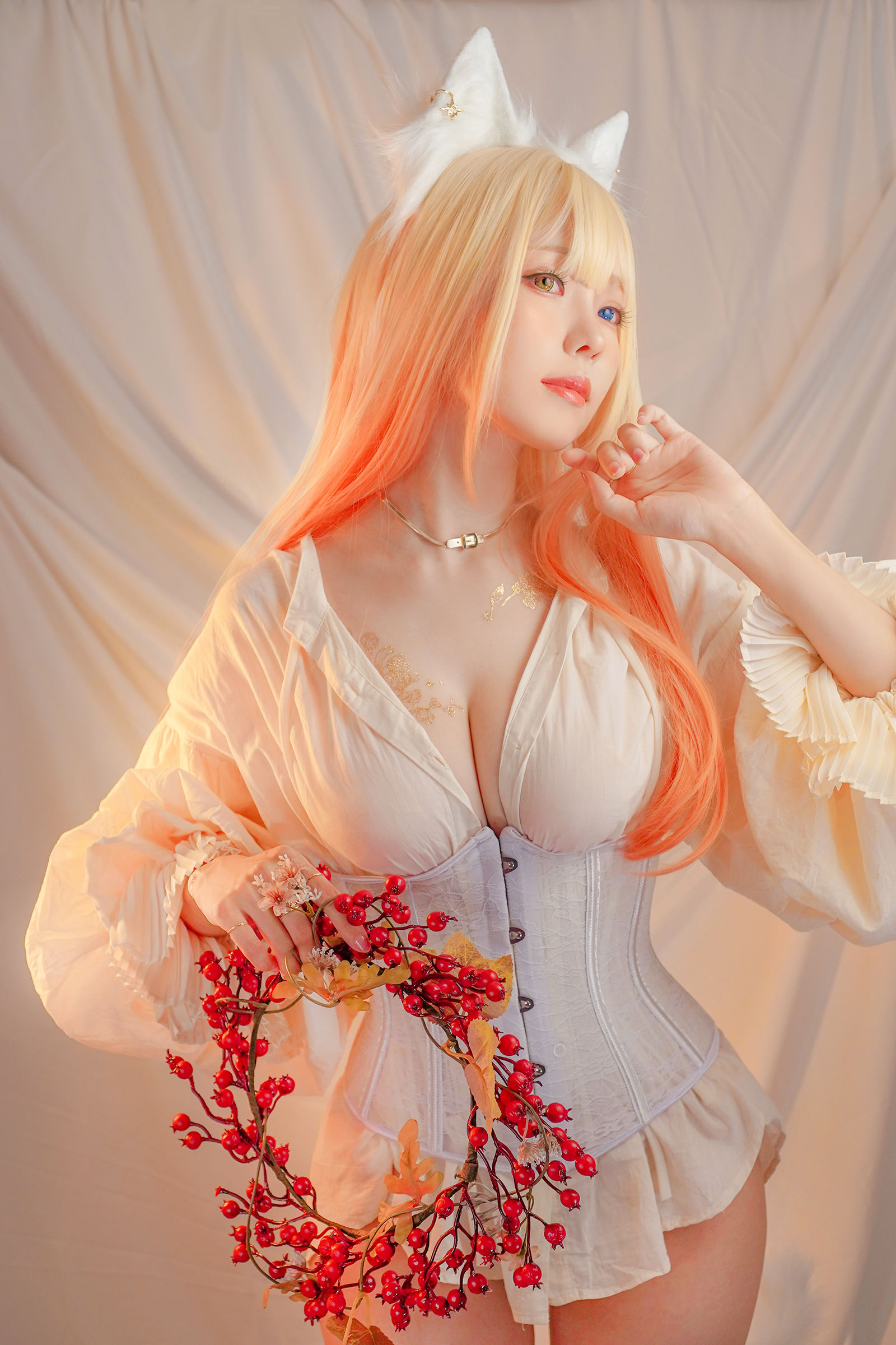 [福利COS] Ely_eee(ElyEE子) - Cat魔女與貓