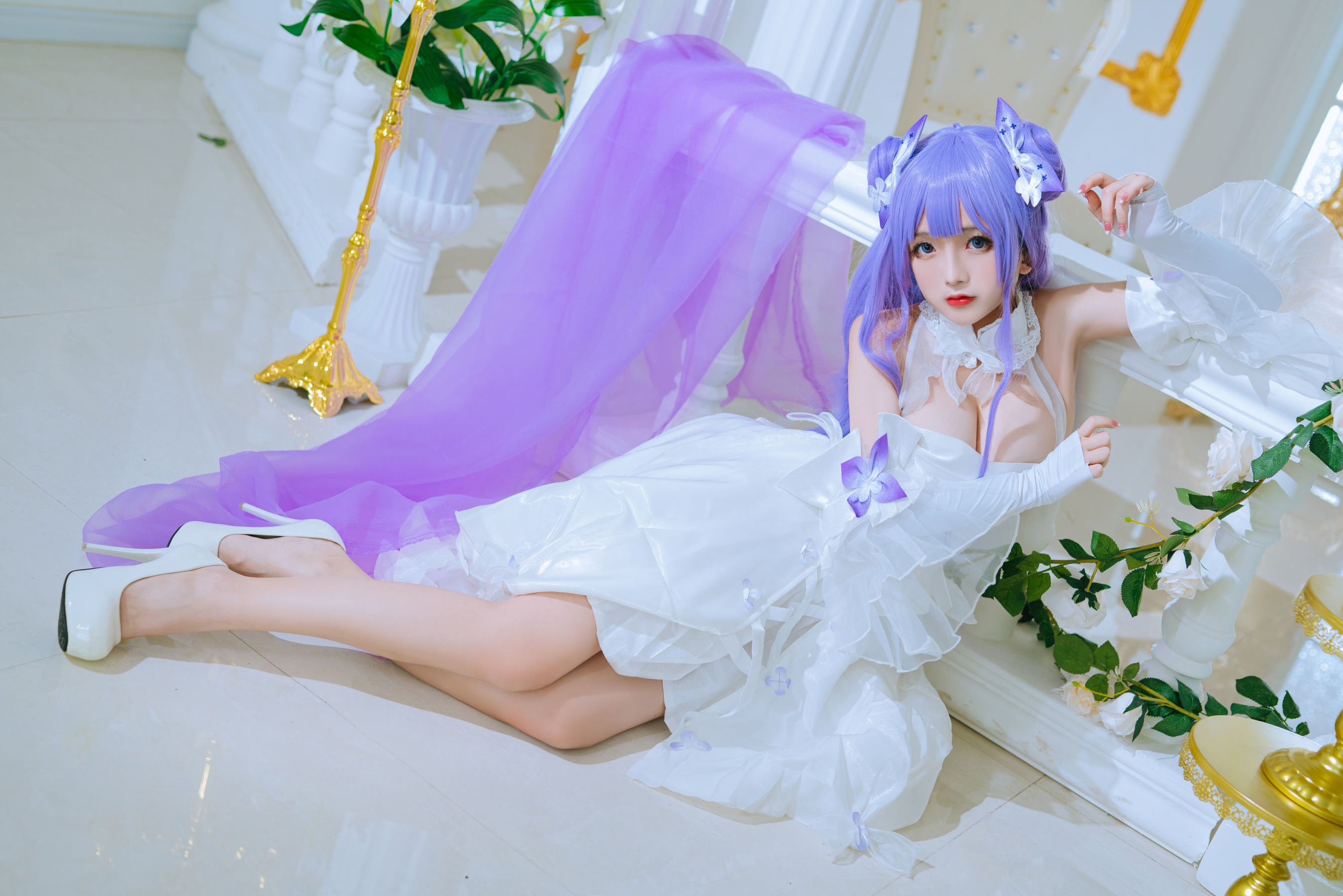 [福利COS] Cosplay日奈娇 - 独角兽兵装