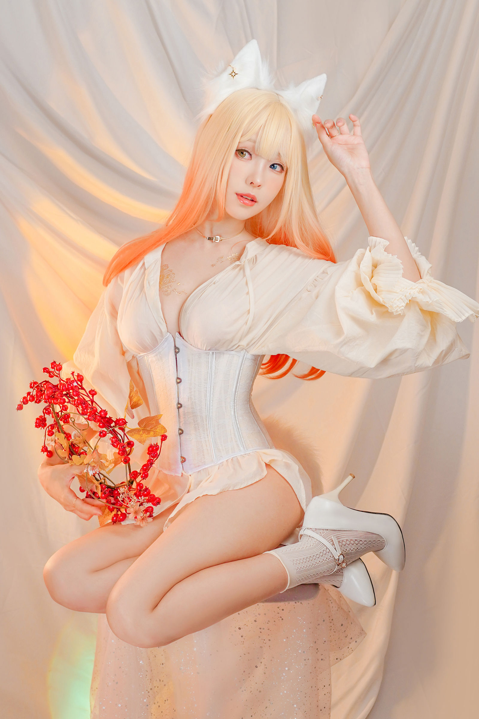 [福利COS] Ely_eee(ElyEE子) - Cat魔女與貓