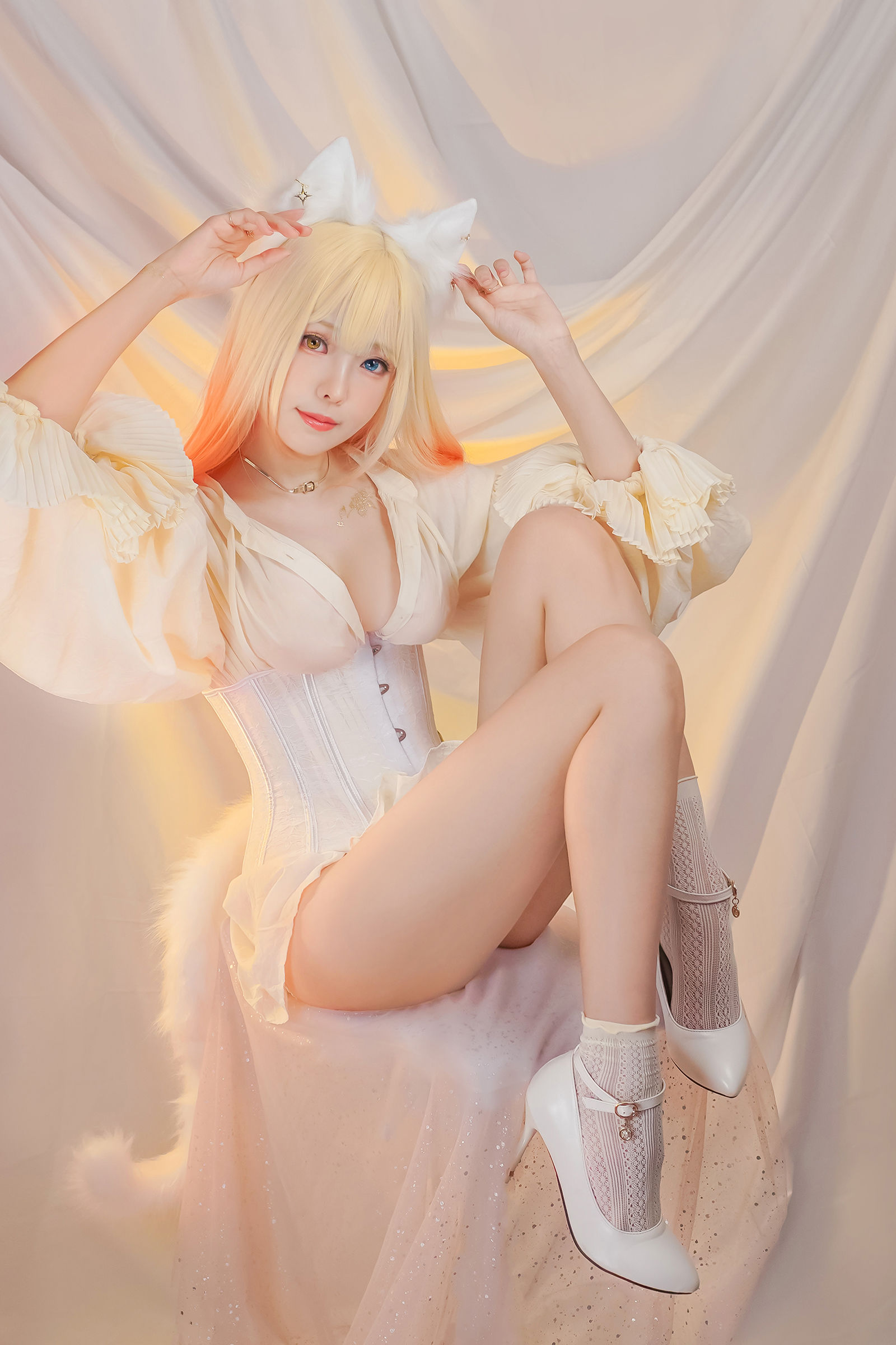 [福利COS] Ely_eee(ElyEE子) - Cat魔女與貓