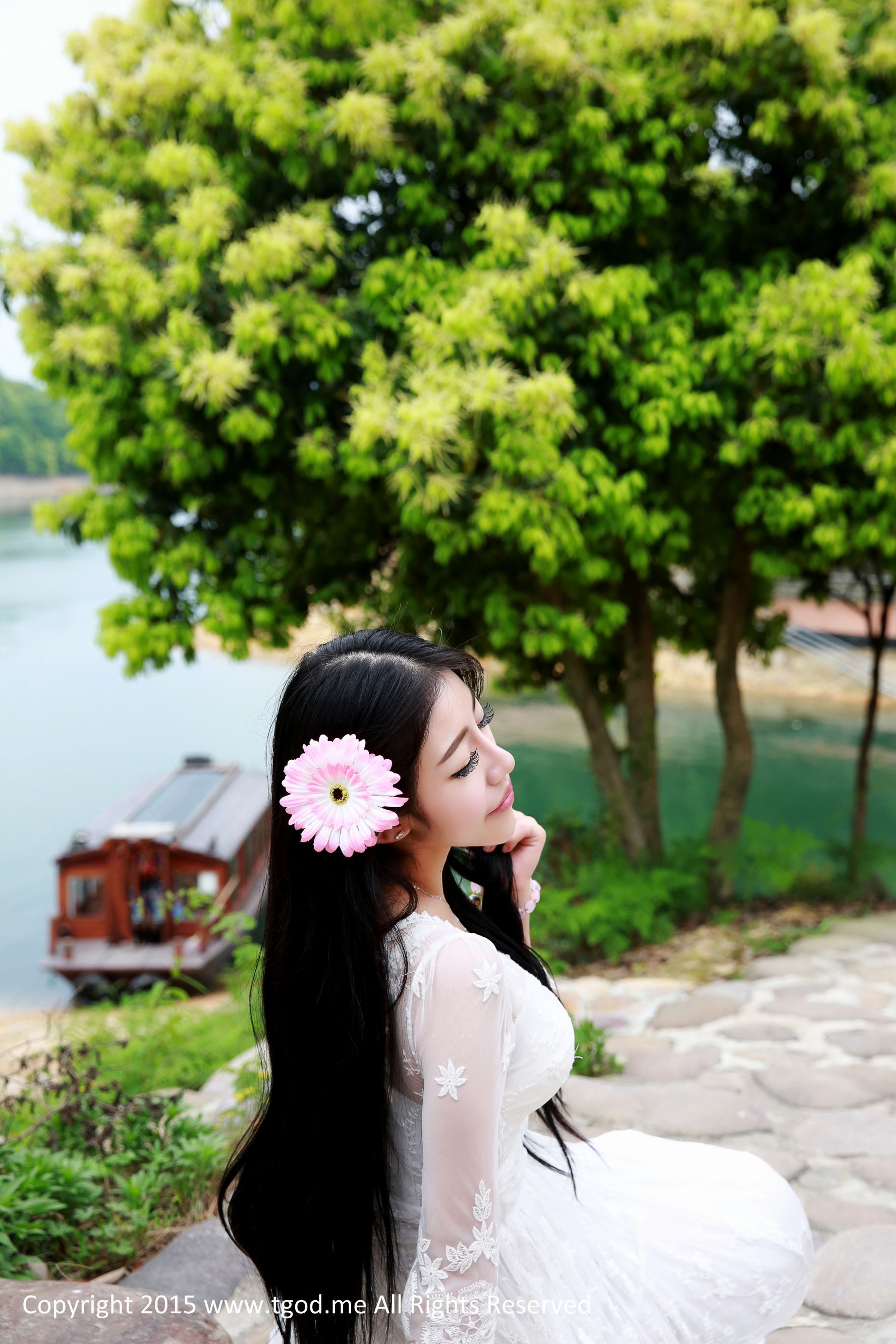 青春女神鲁思羽、夏静 《女神驾到》九江花源谷 [TGOD推女神] 写真集