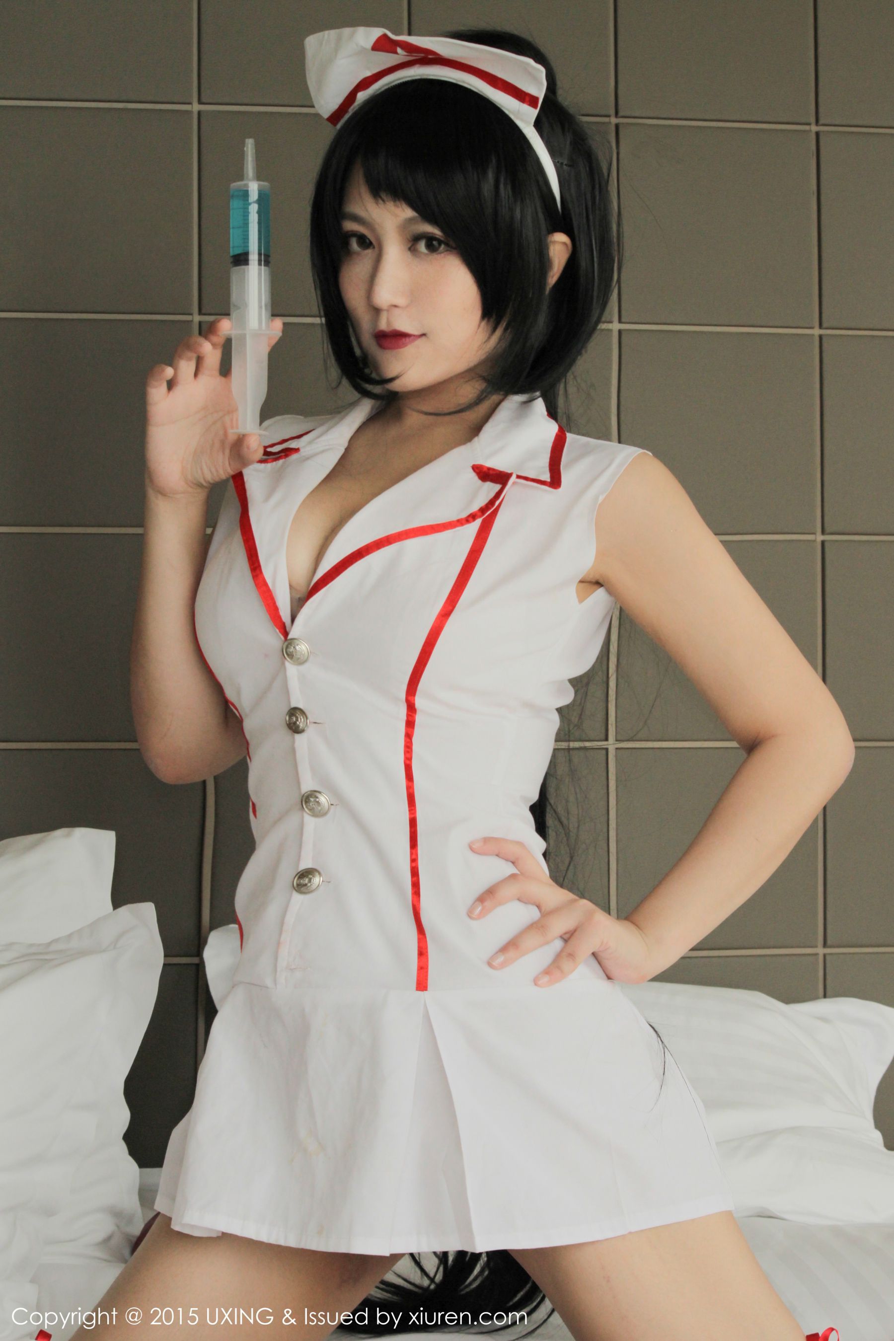 莲漪lenne - 私房制服系列 [UXING优星馆] Vol.016 写真集