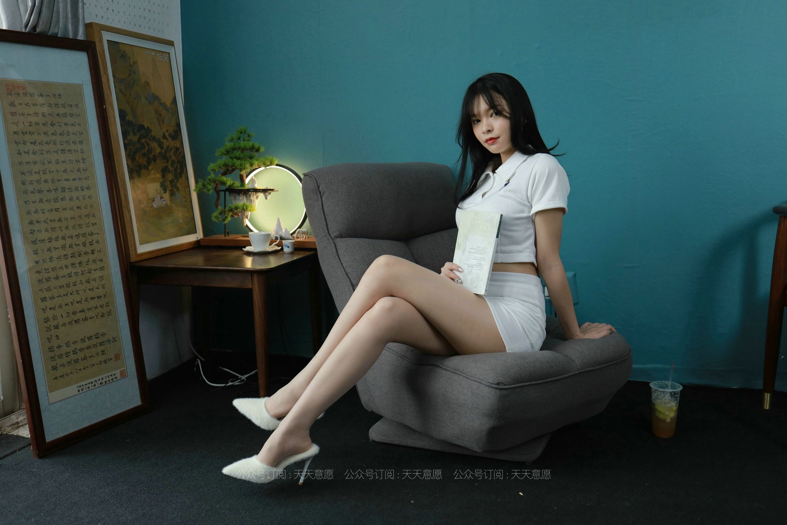 [IESS异思趣向]  模特：小七《奶茶少女》