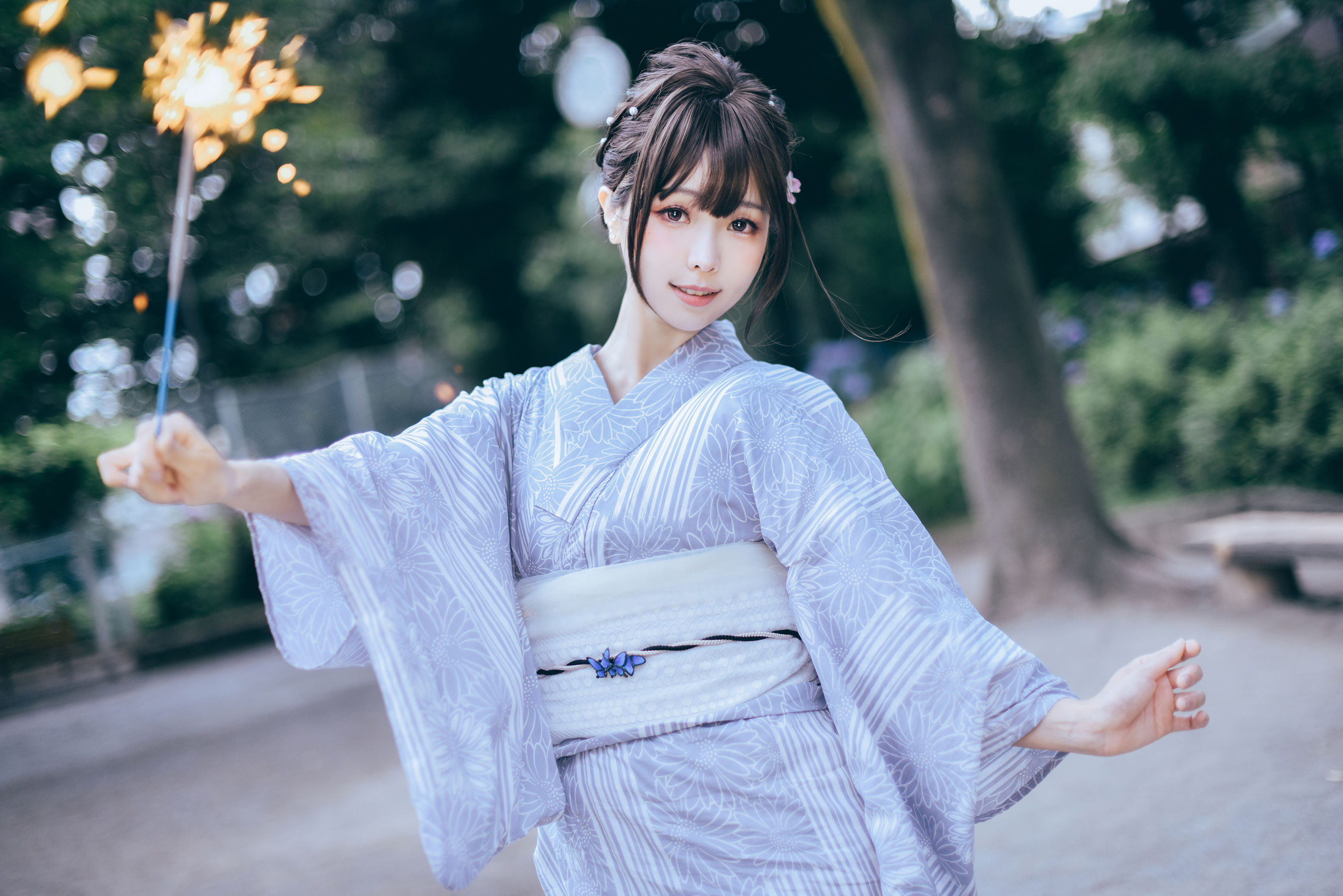 [网红COS] Ely_eee(ElyEE子) - Yukata