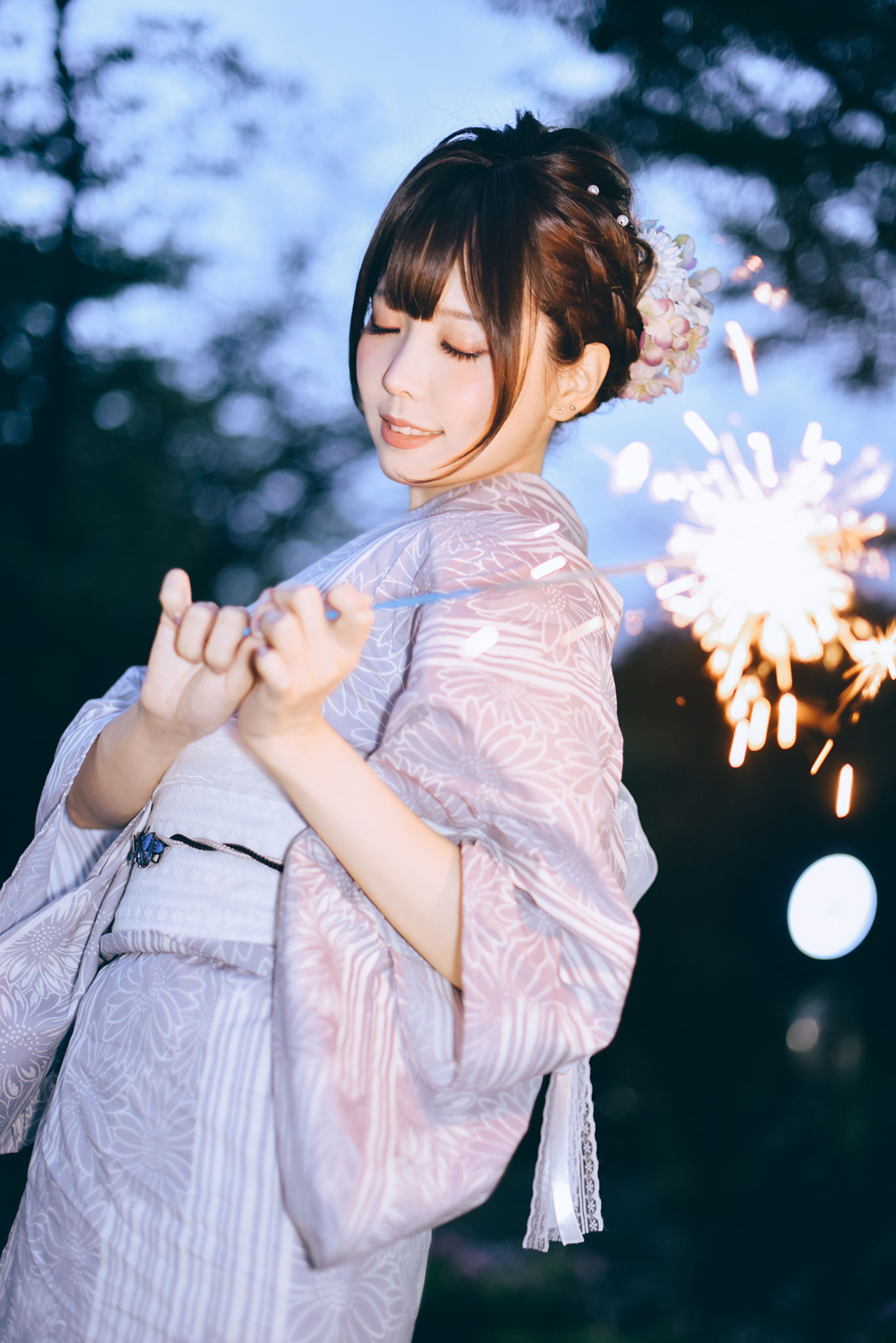 [网红COS] Ely_eee(ElyEE子) - Yukata