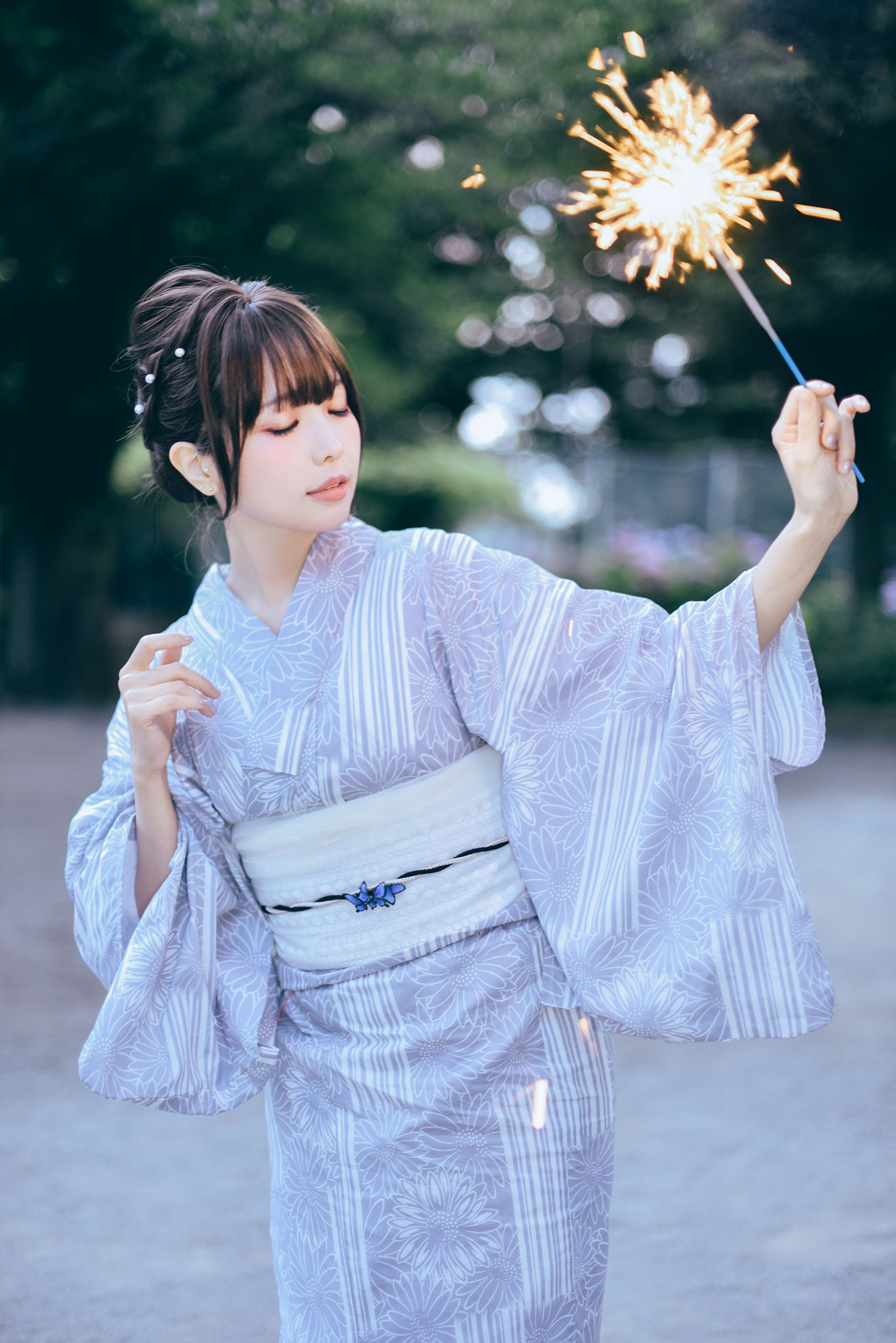 [网红COS] Ely_eee(ElyEE子) - Yukata