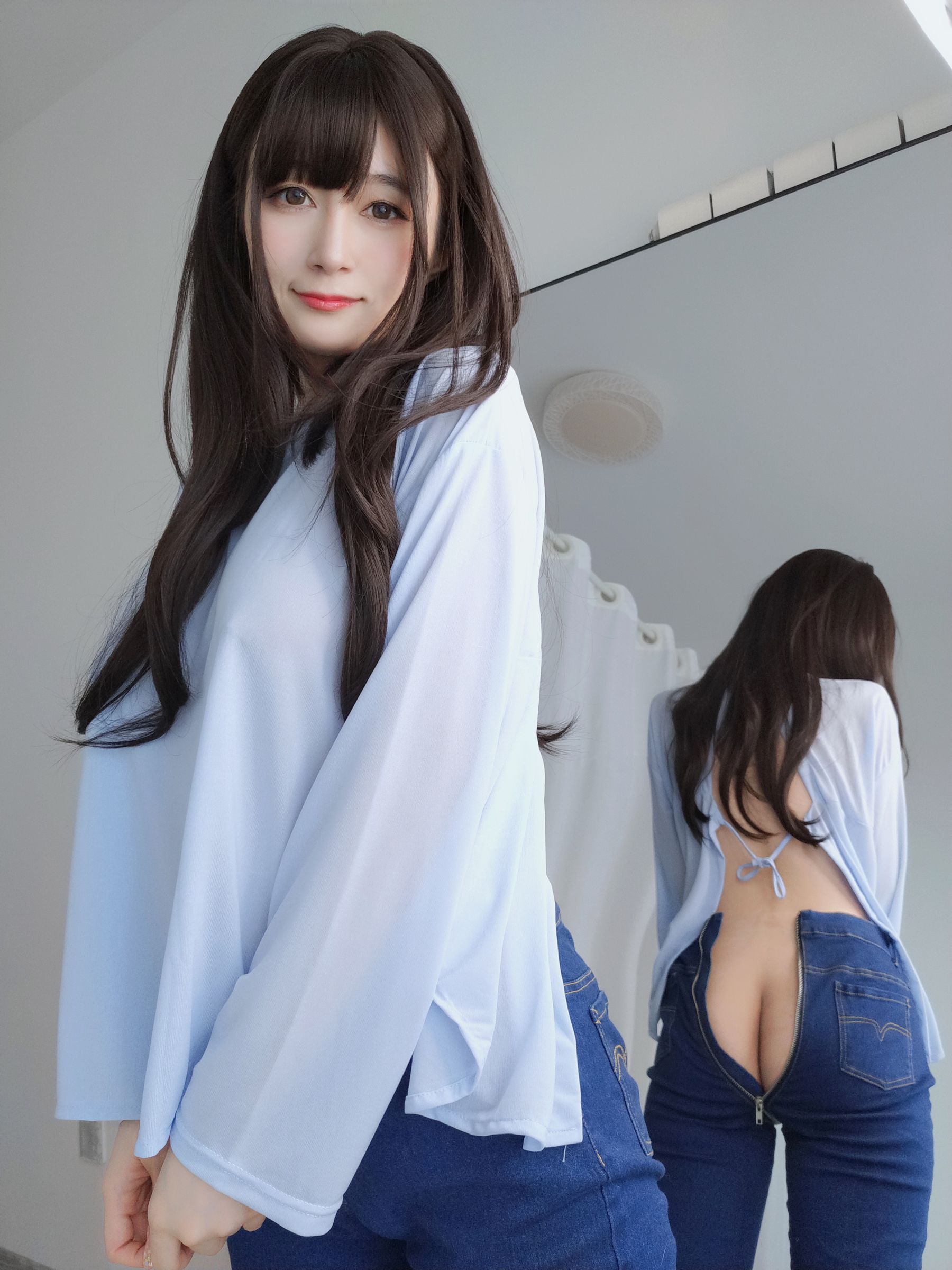 [网红COS] Coser小姐姐白银 - 妹は服を着てください