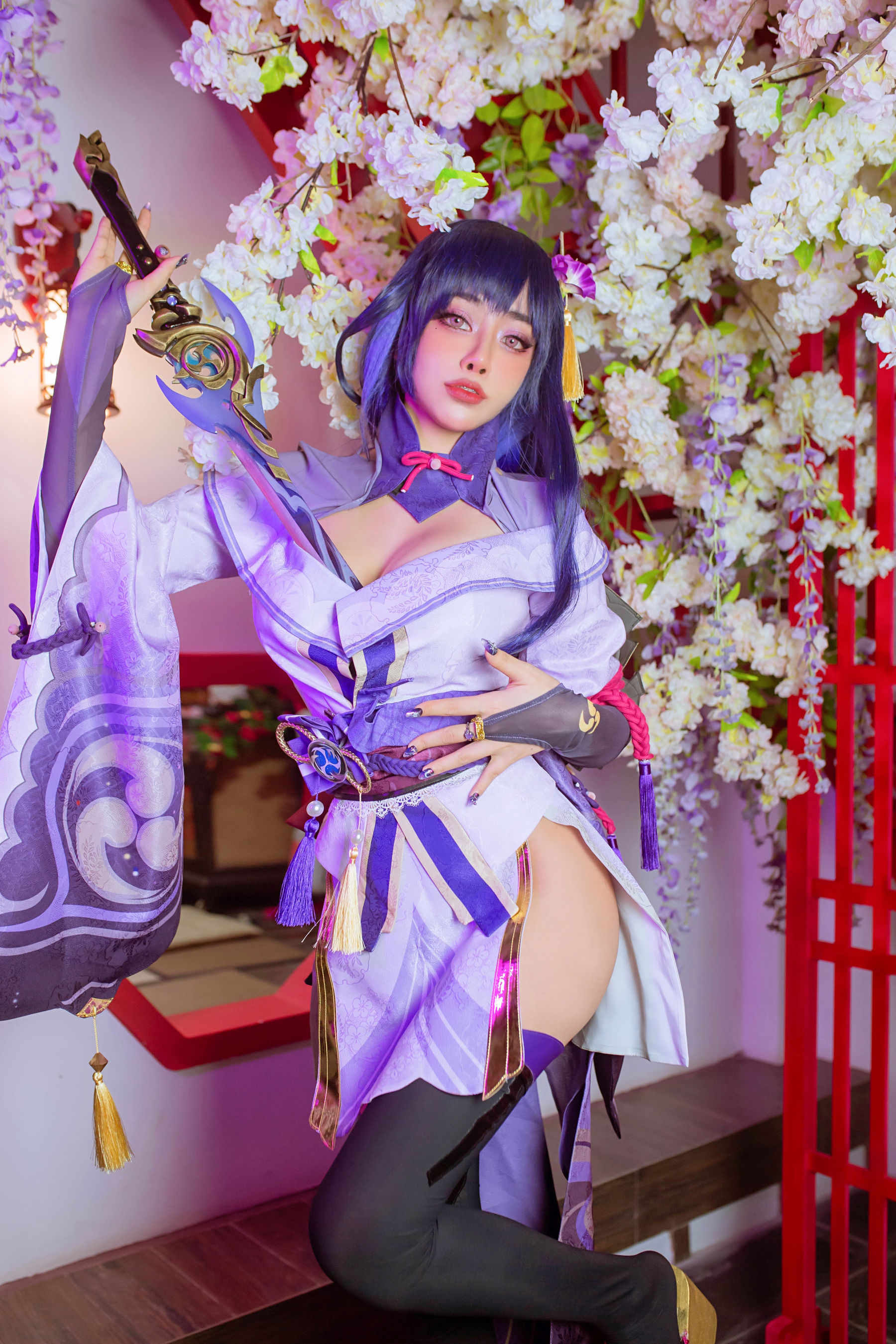 [网红COS] 日本性感萝莉Byoru - Raiden Shogun