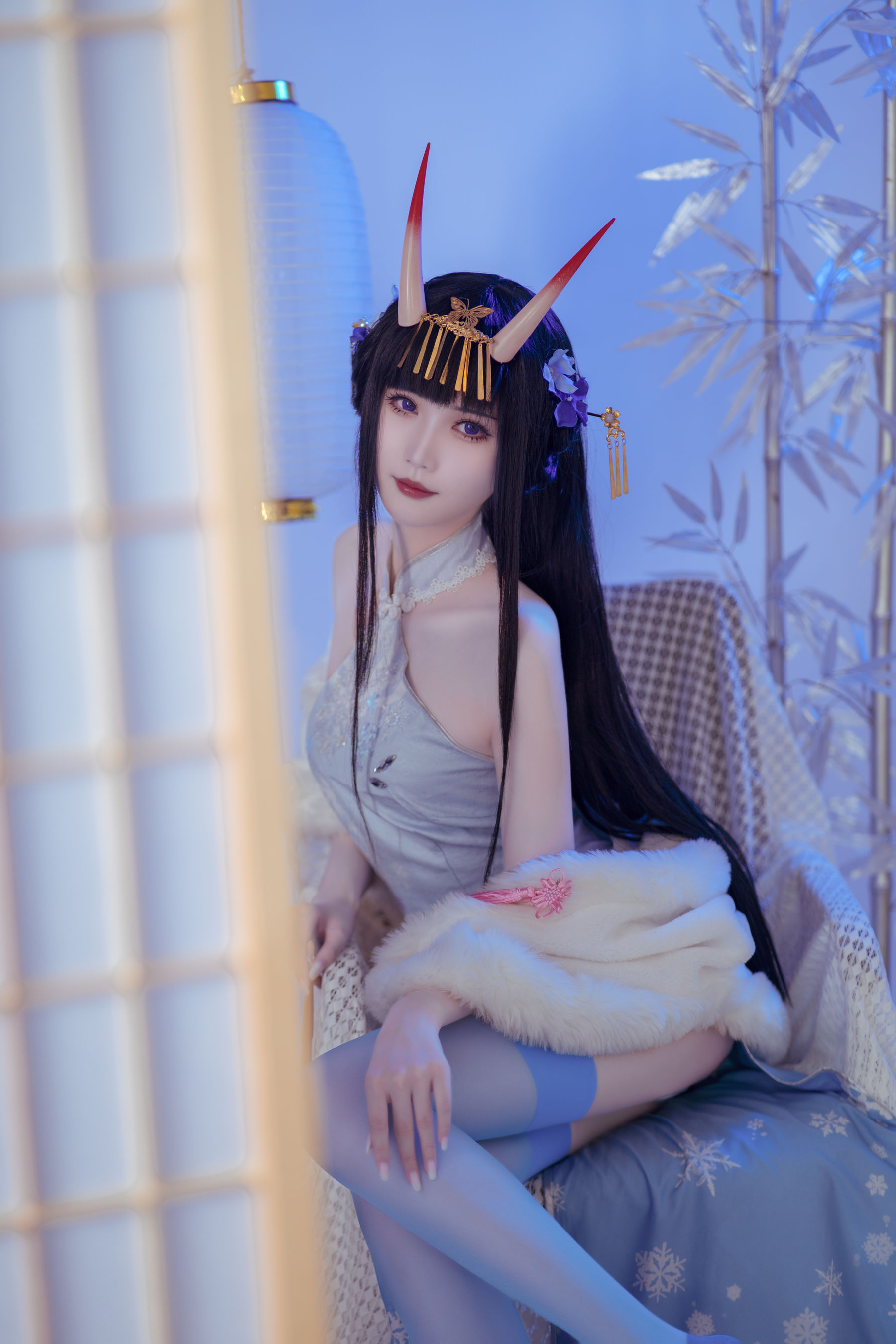 [网红COS] 花兮_honoka - 能代 冬雪沁香