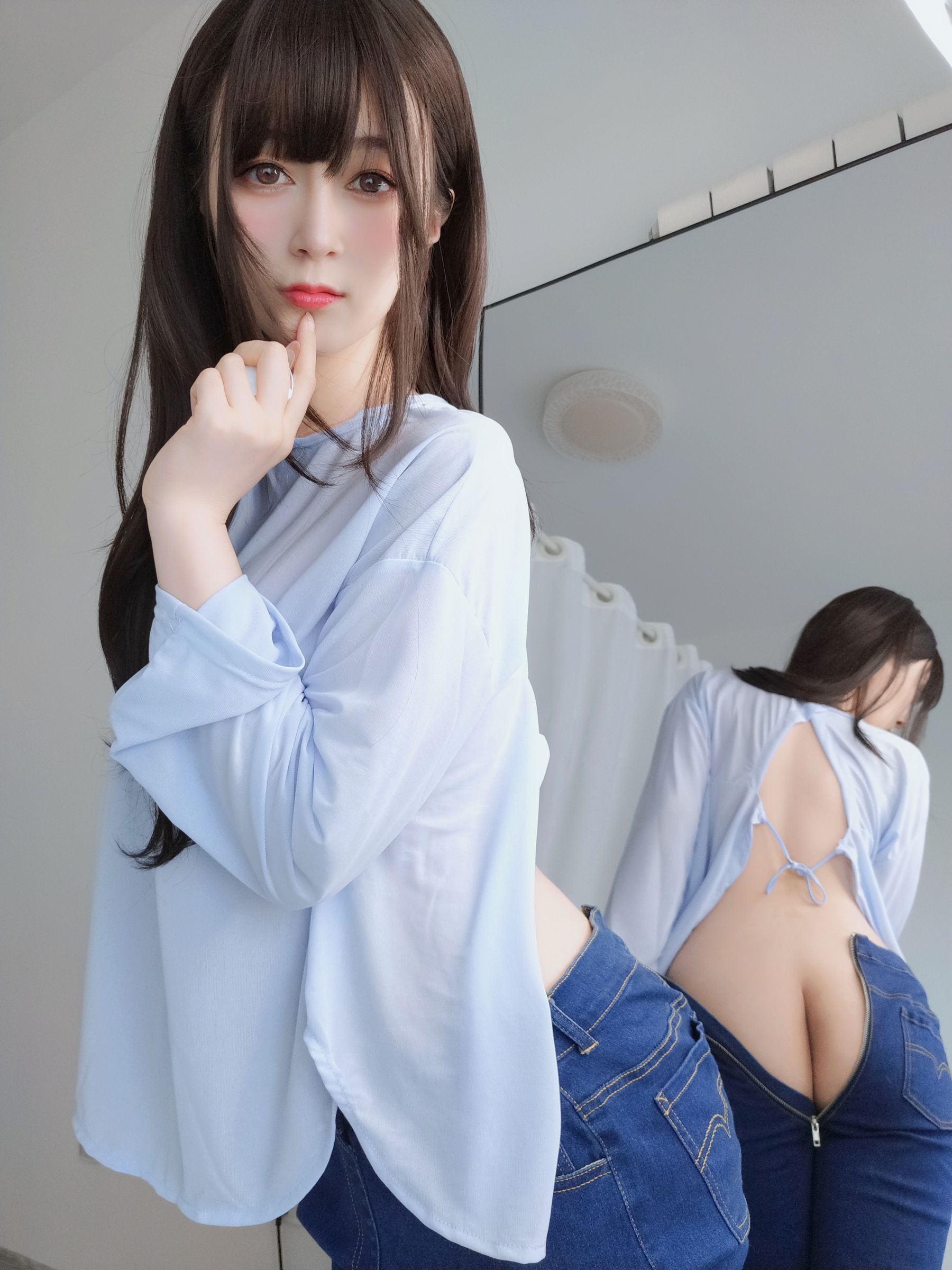 [网红COS] Coser小姐姐白银 - 妹は服を着てください