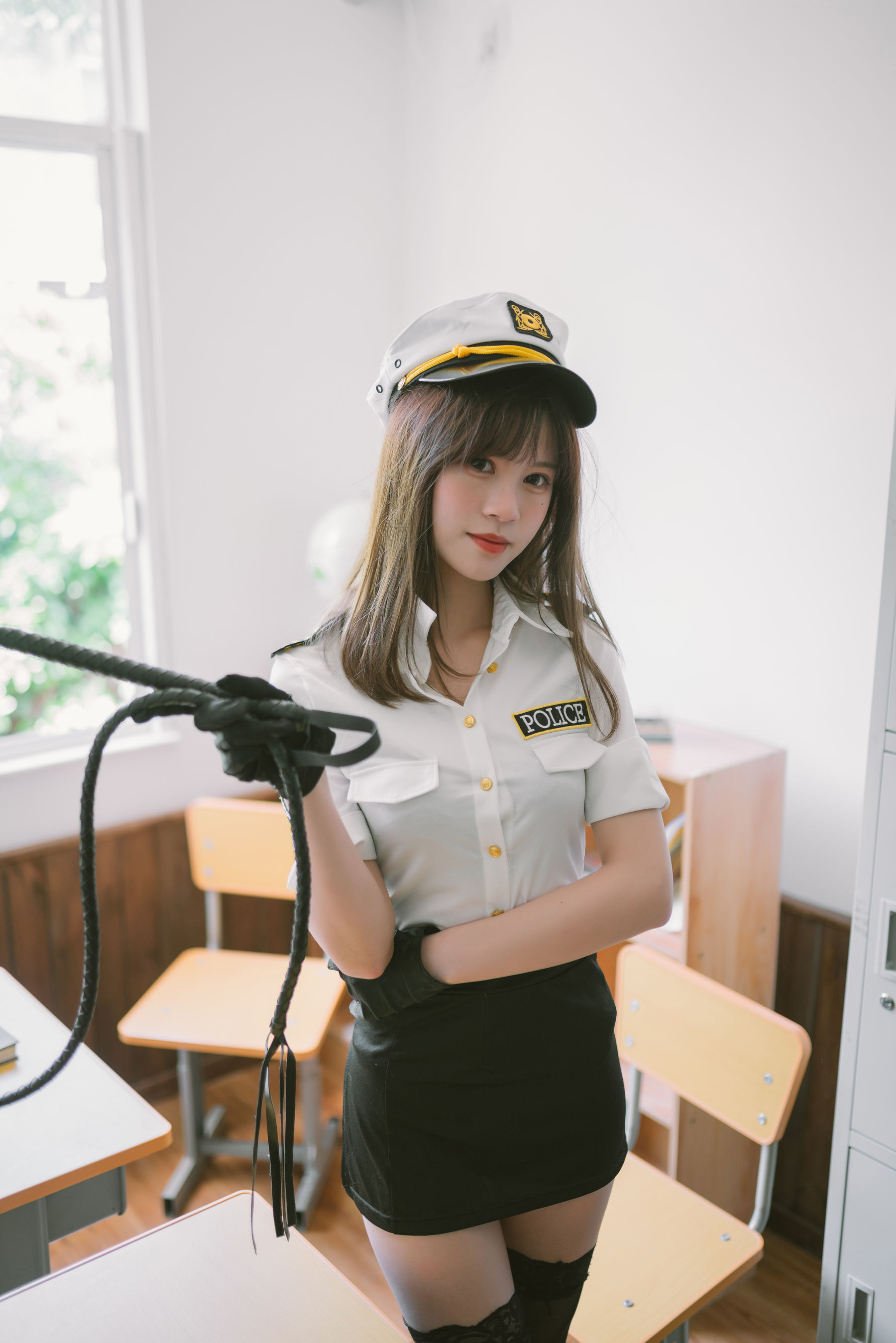 [网红COS] 千反田鹿子 - 日常女警