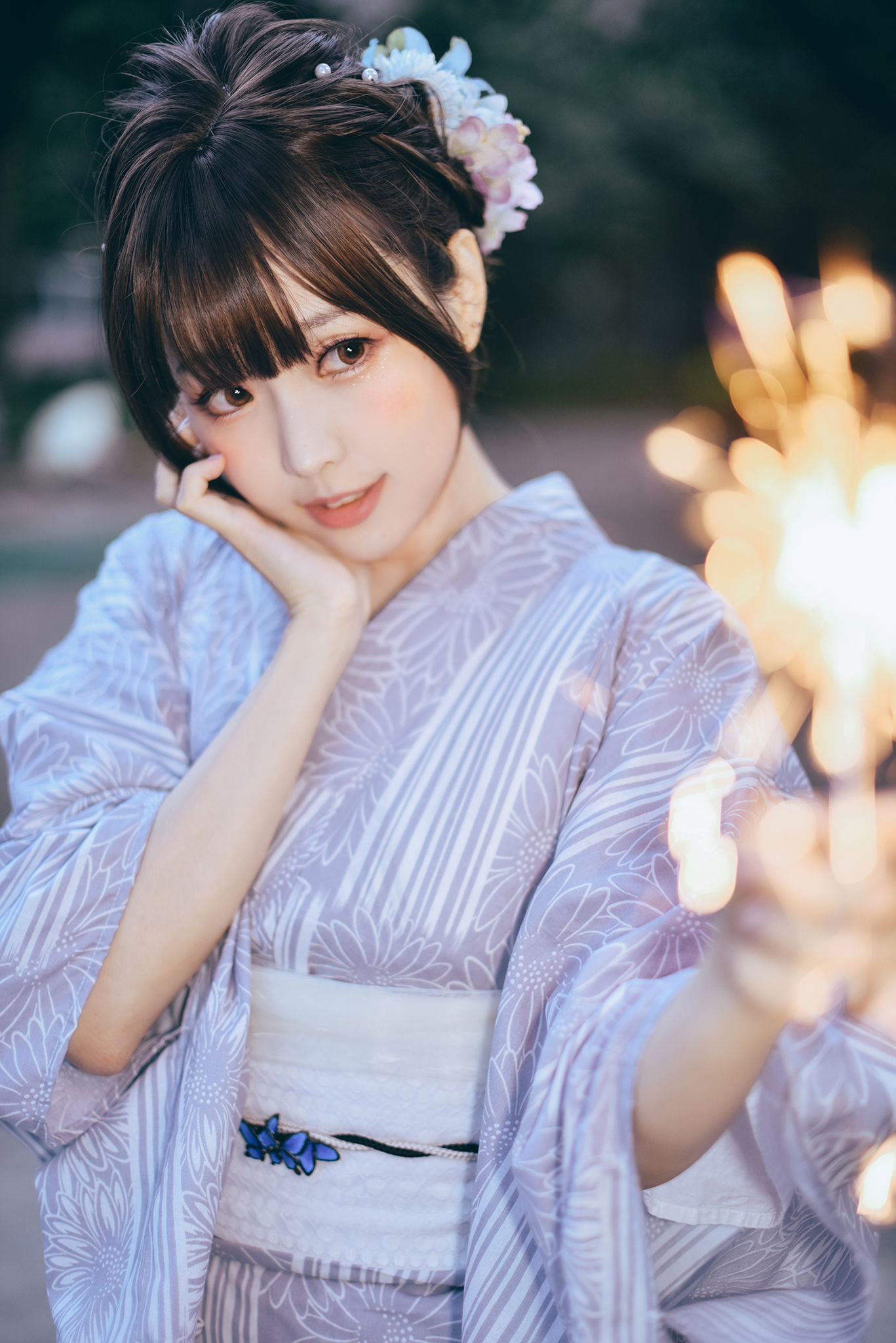 [网红COS] Ely_eee(ElyEE子) - Yukata