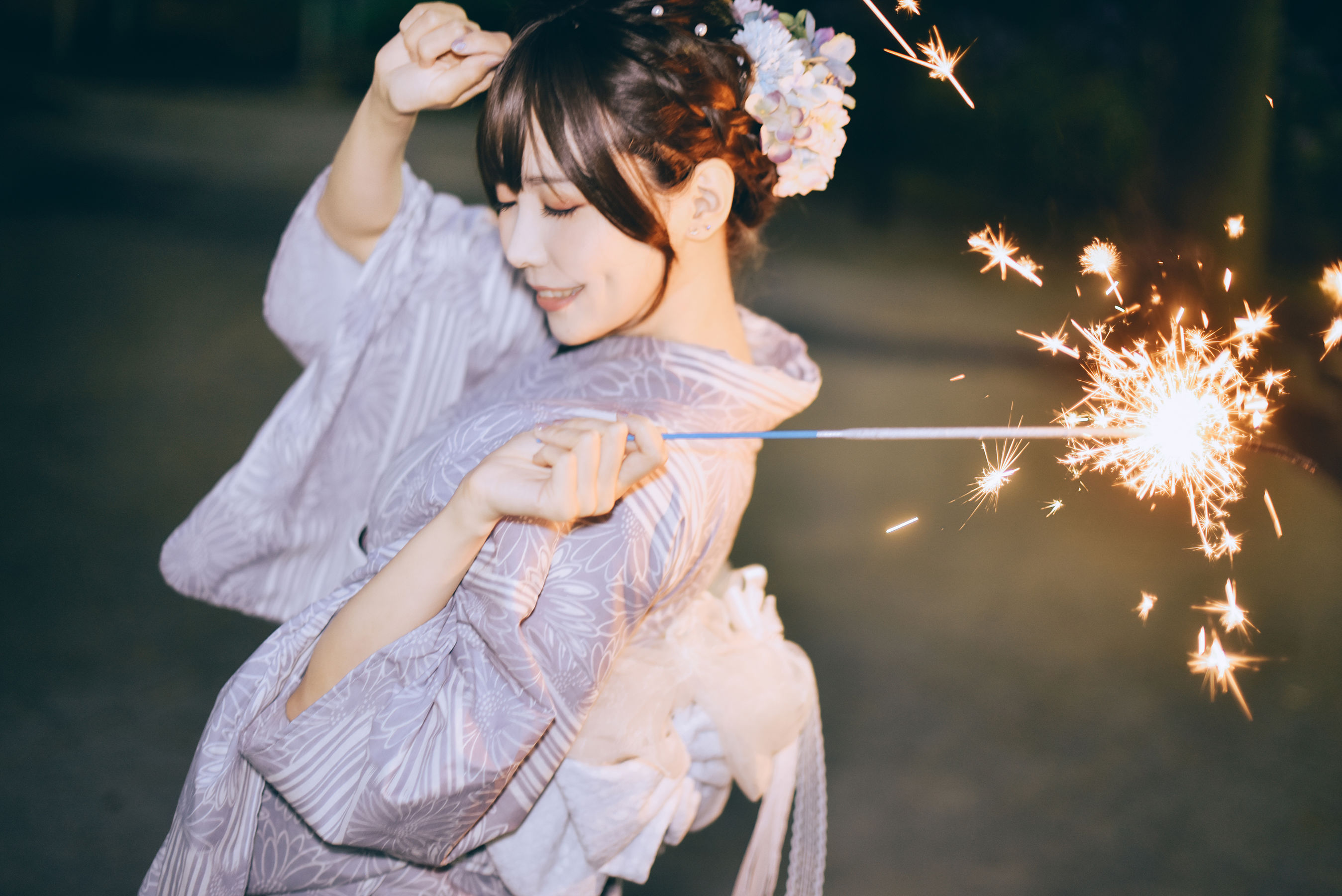 [网红COS] Ely_eee(ElyEE子) - Yukata