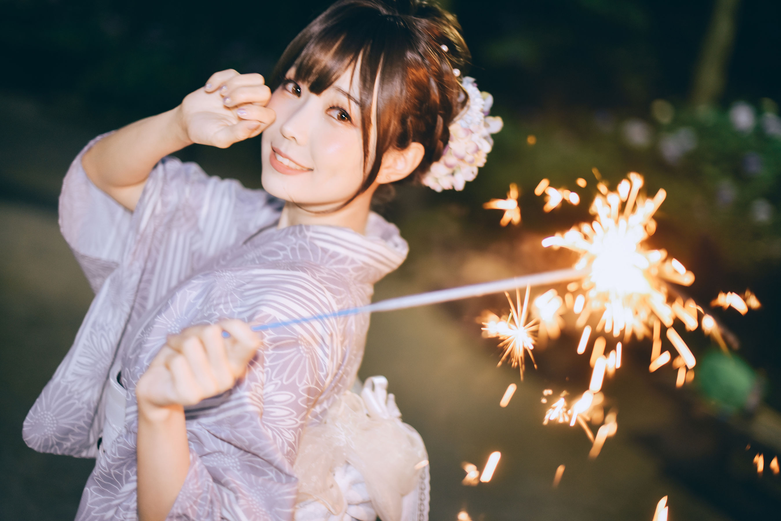 [网红COS] Ely_eee(ElyEE子) - Yukata