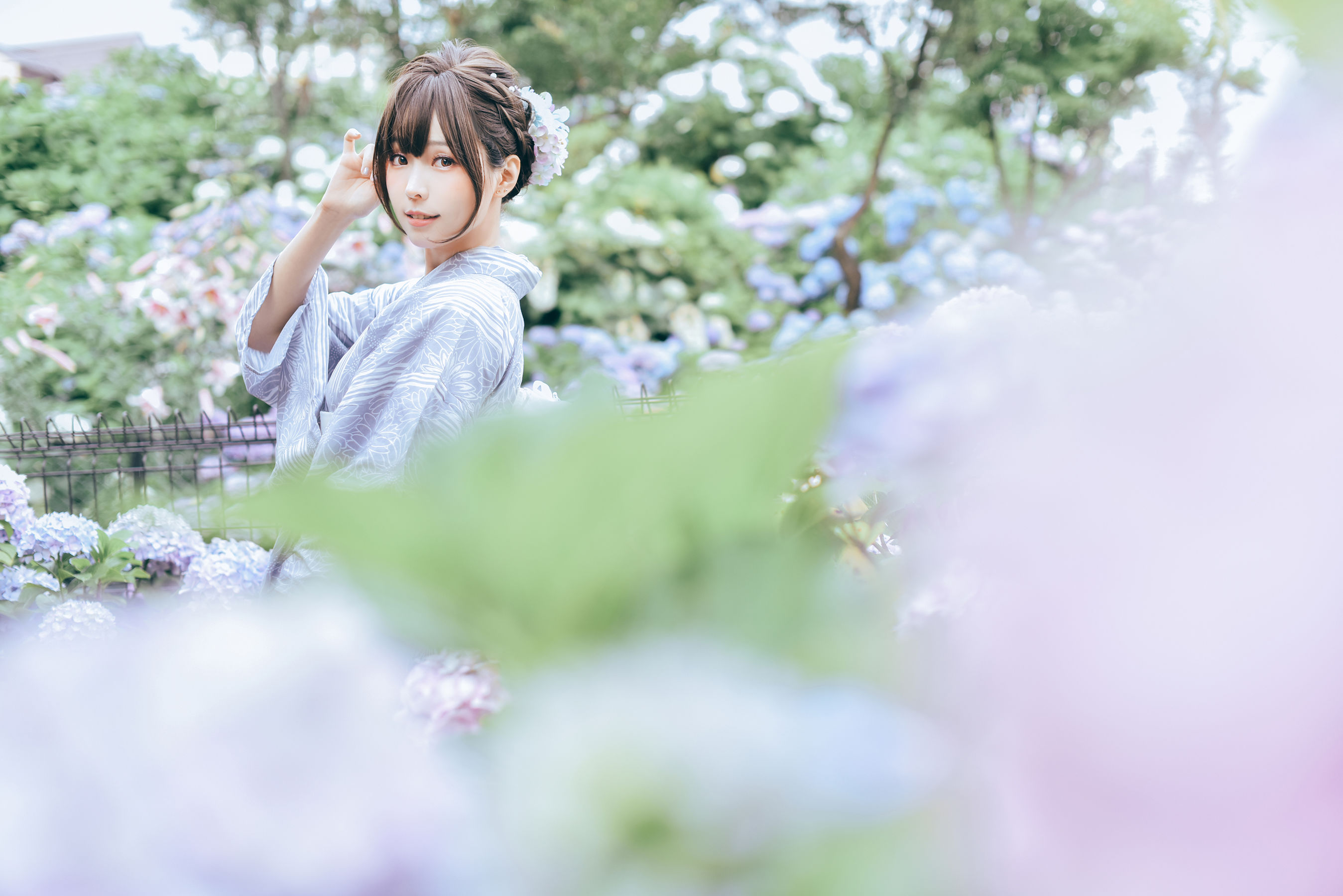 [网红COS] Ely_eee(ElyEE子) - Yukata