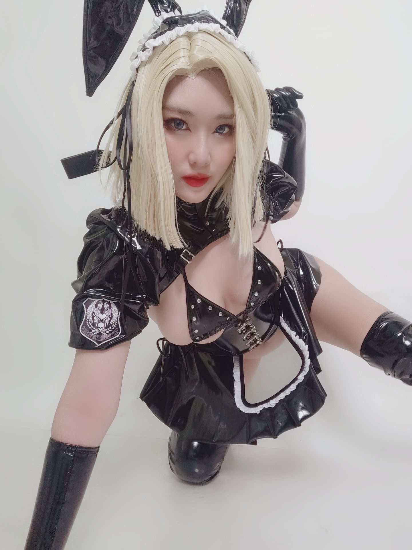 [福利COS] Sunnyvier - android 18 latex maid