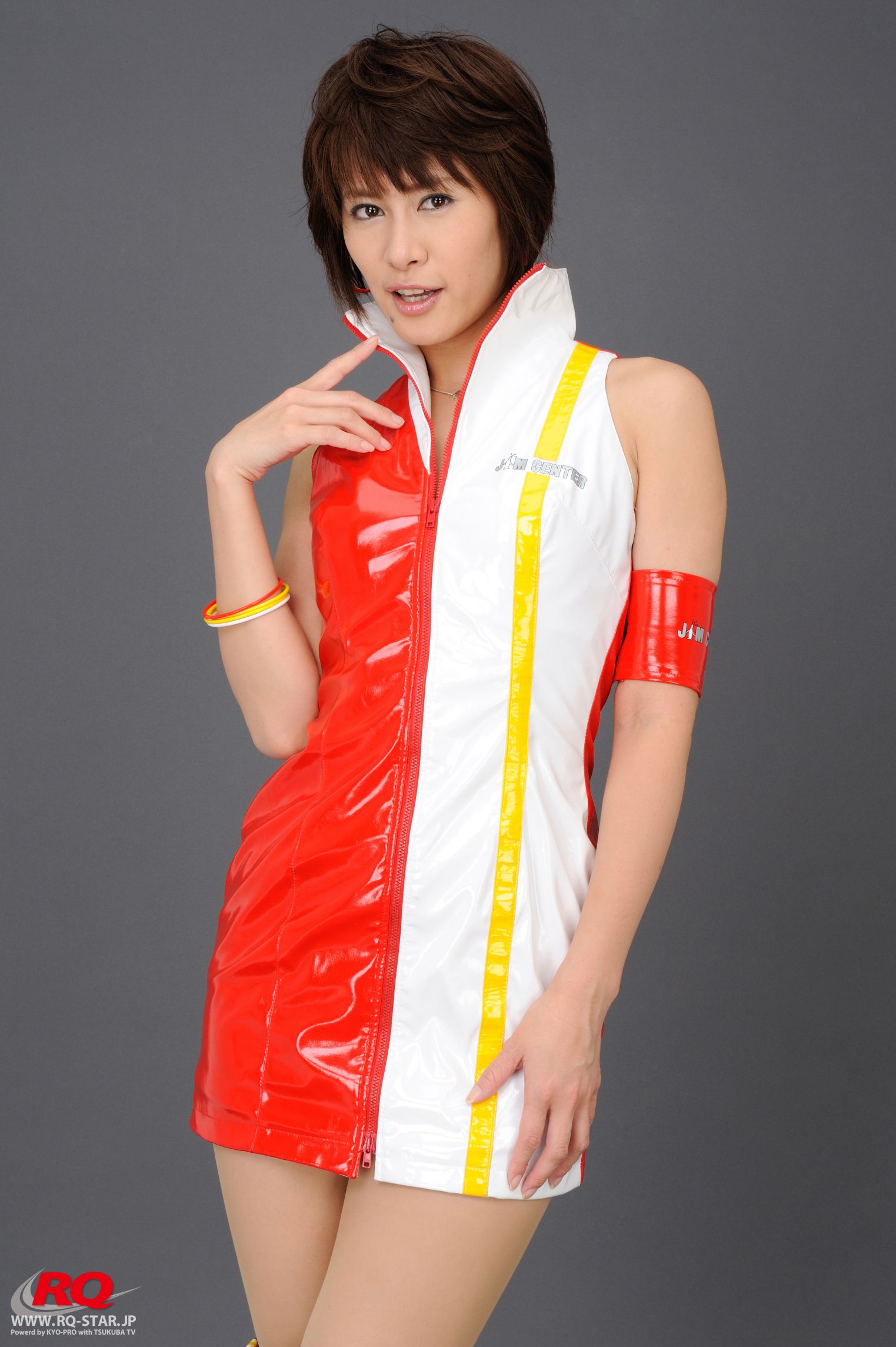 [RQ-STAR] NO.00088 Akiko Fujihara 藤原明子 Race Queen – 2008 Jim Gainer  写真集