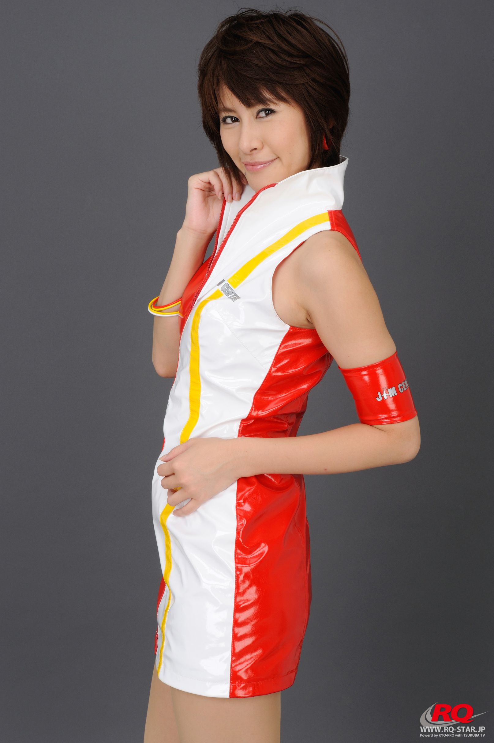 [RQ-STAR] NO.00088 Akiko Fujihara 藤原明子 Race Queen – 2008 Jim Gainer  写真集