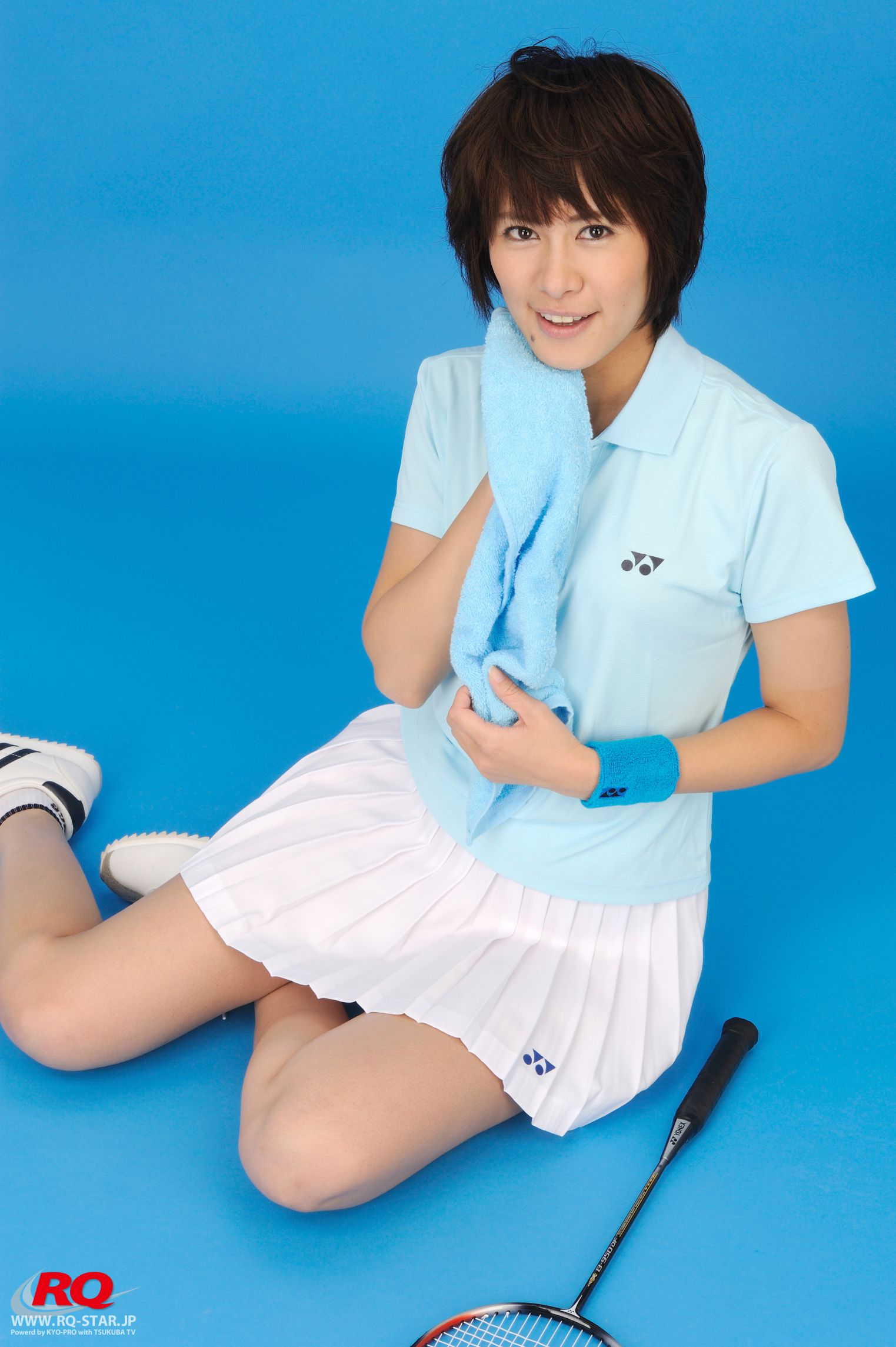 [RQ-STAR] NO.00081  藤原明子 Badminton Wear 运动装系列