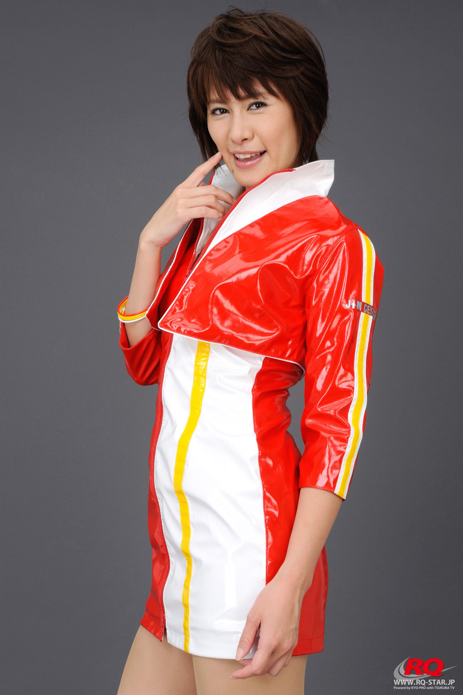 [RQ-STAR] NO.00088 Akiko Fujihara 藤原明子 Race Queen – 2008 Jim Gainer  写真集