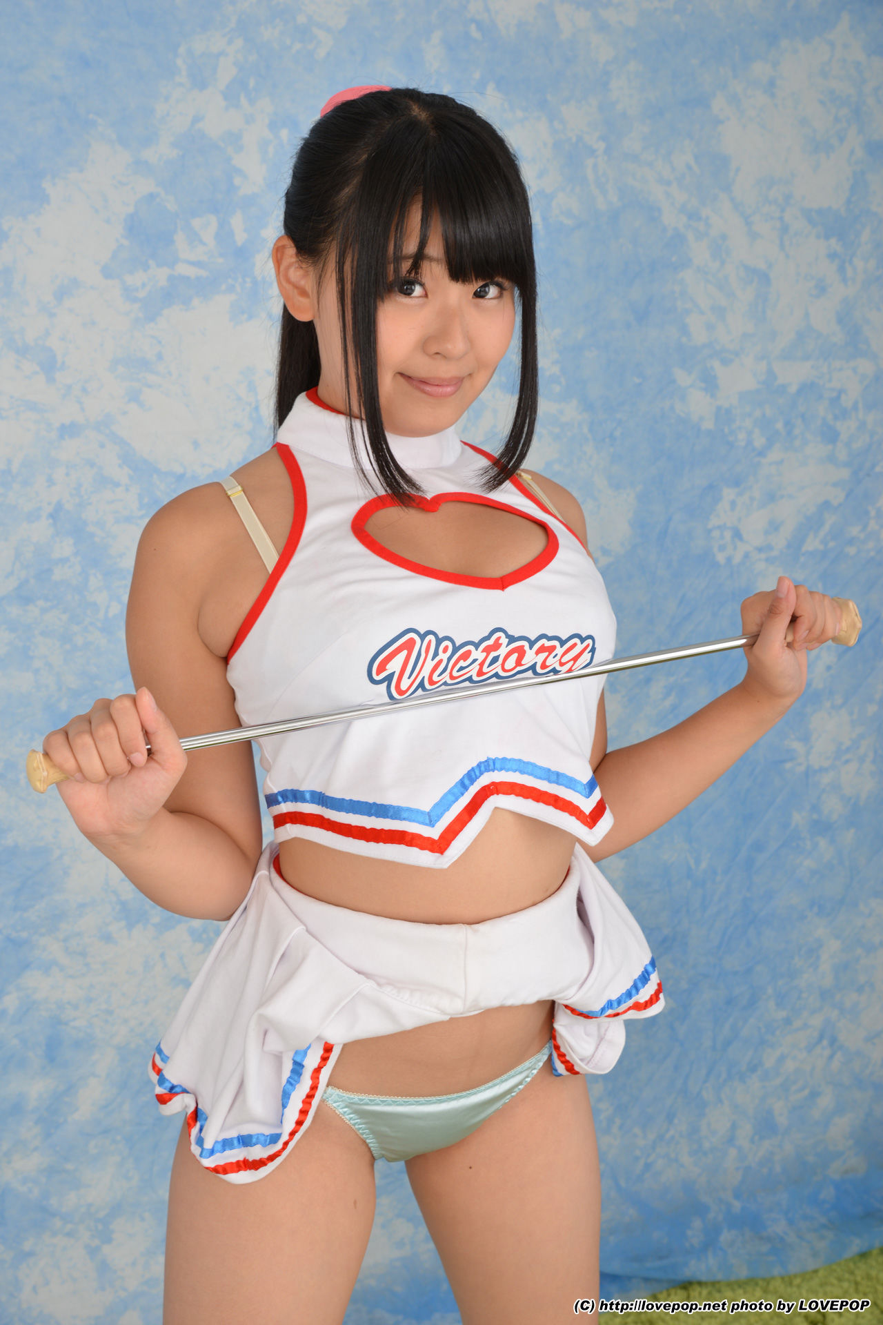 [LOVEPOP] Airi Satou さとう愛理 nipple irritation! Cheerleader - PPV