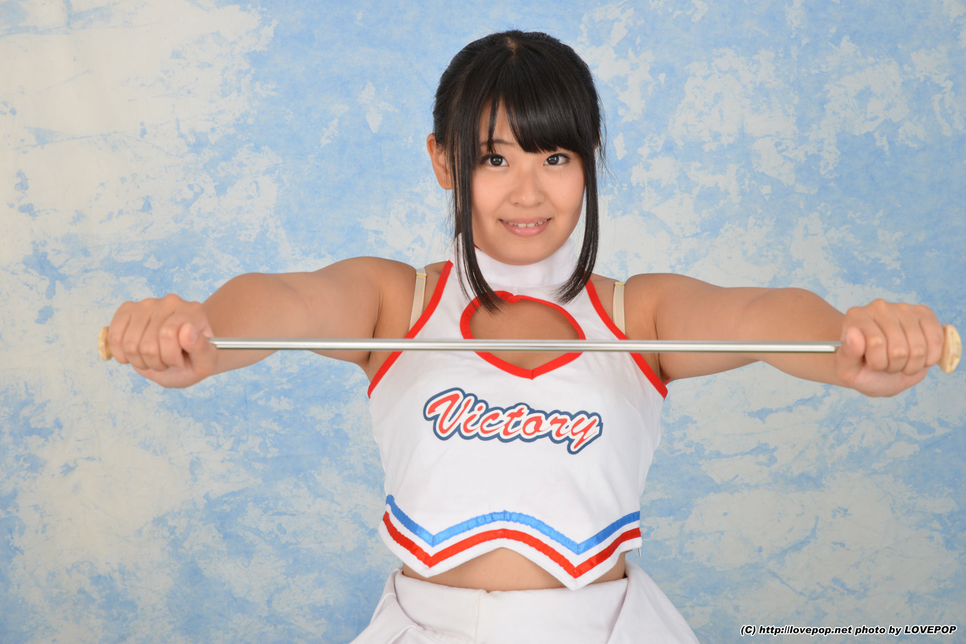 [LOVEPOP] Airi Satou さとう愛理 nipple irritation! Cheerleader - PPV