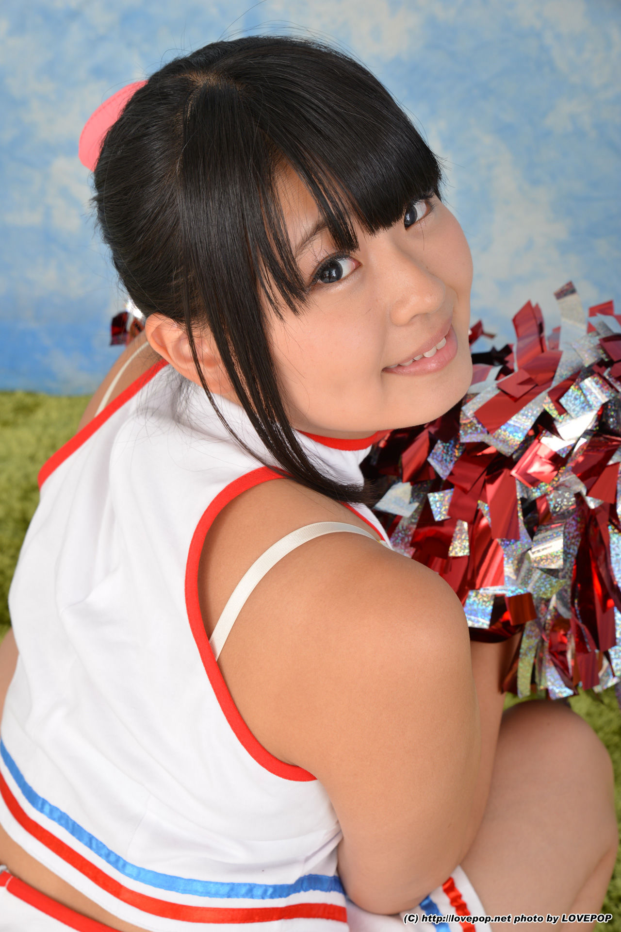 [LOVEPOP] Airi Satou さとう愛理 nipple irritation! Cheerleader - PPV