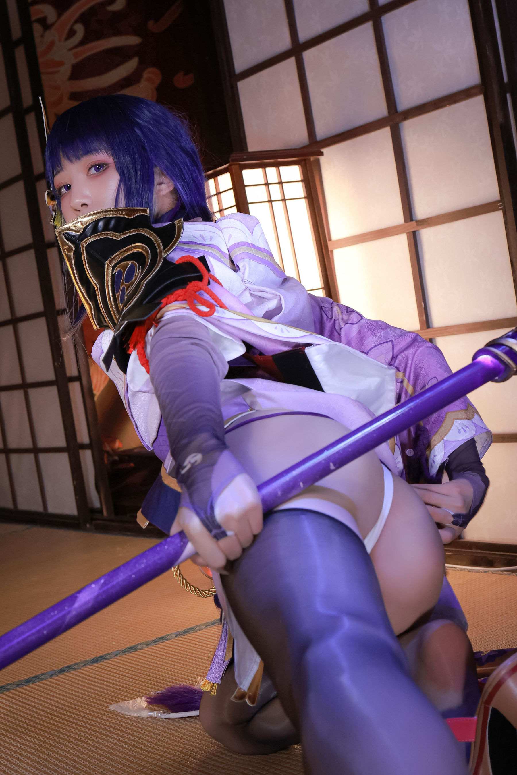 [福利COS] 动漫博主水淼aqua - 雷电将军