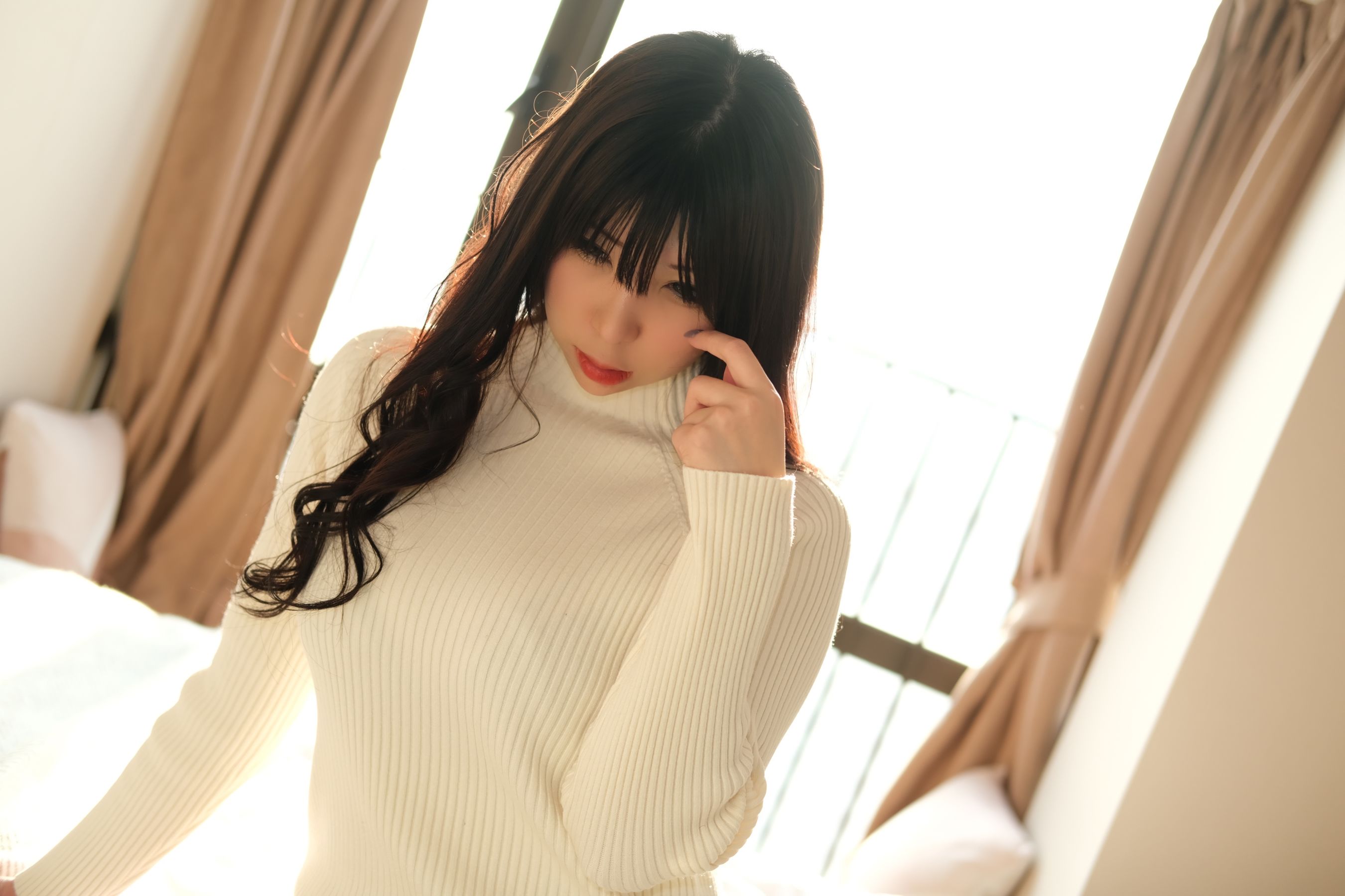 [福利COS] 二次元巨乳美女鹿野希 - 狂情