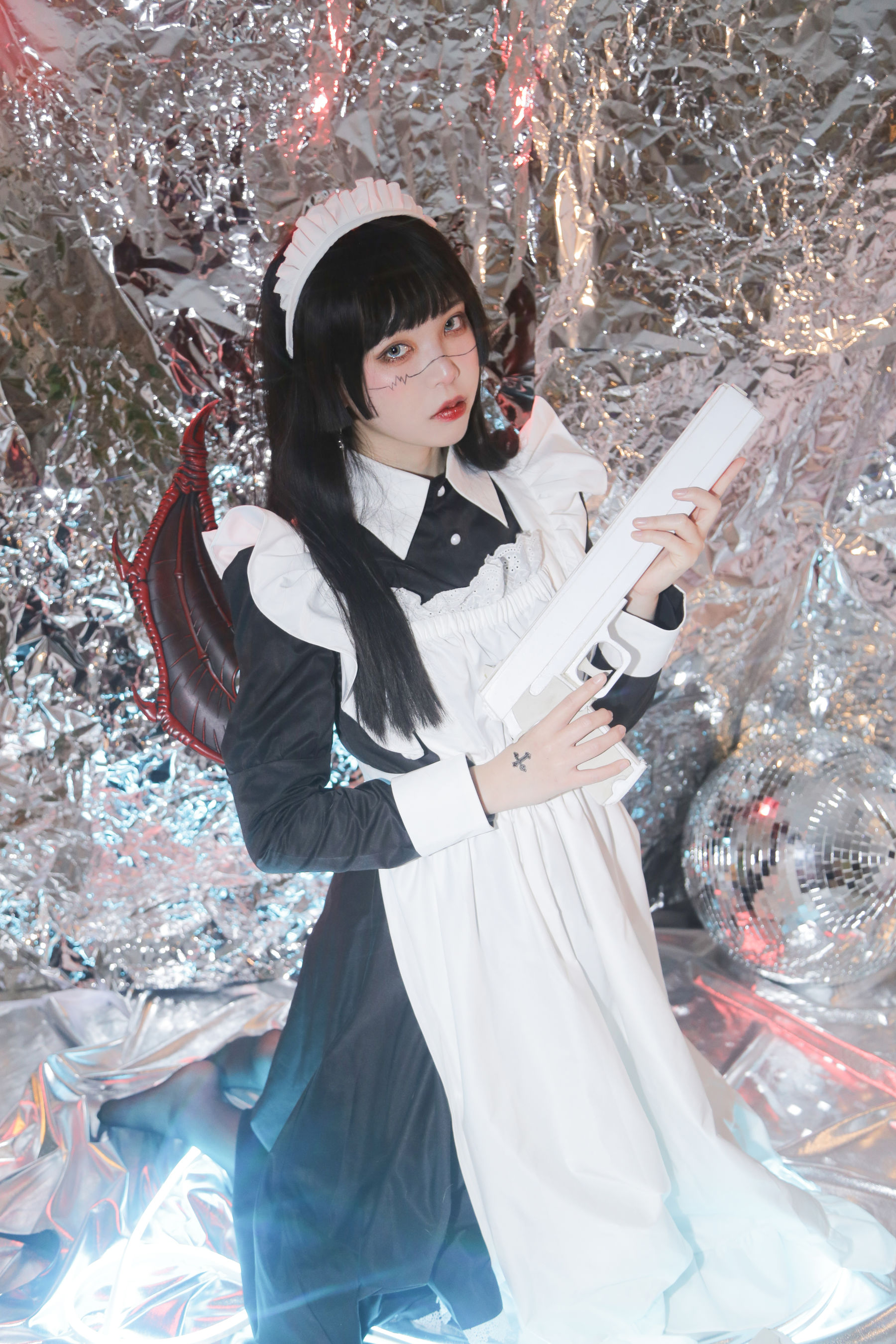 [福利COS] 可爱妹子Fushii_海堂 - 生化女仆