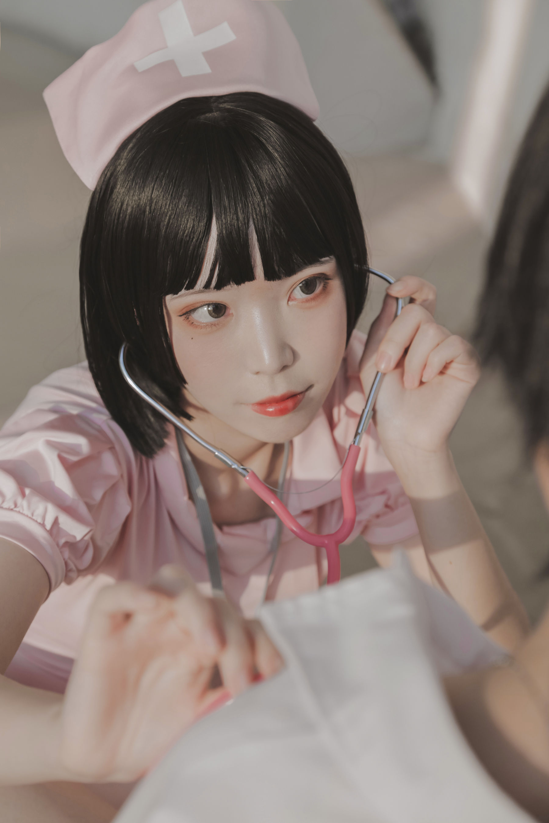[福利COS] 可爱妹子Fushii_海堂 - 护士