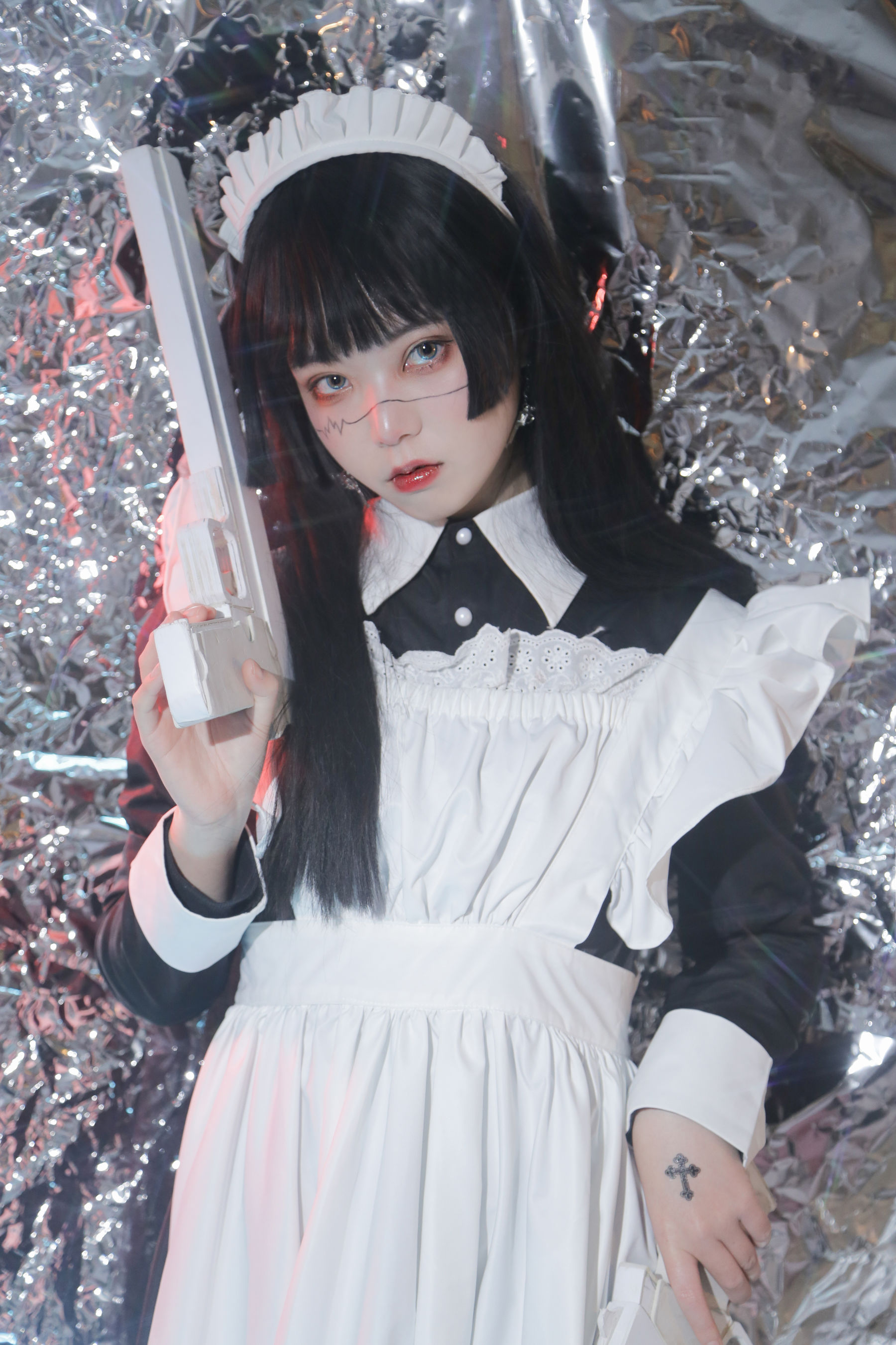 [福利COS] 可爱妹子Fushii_海堂 - 生化女仆