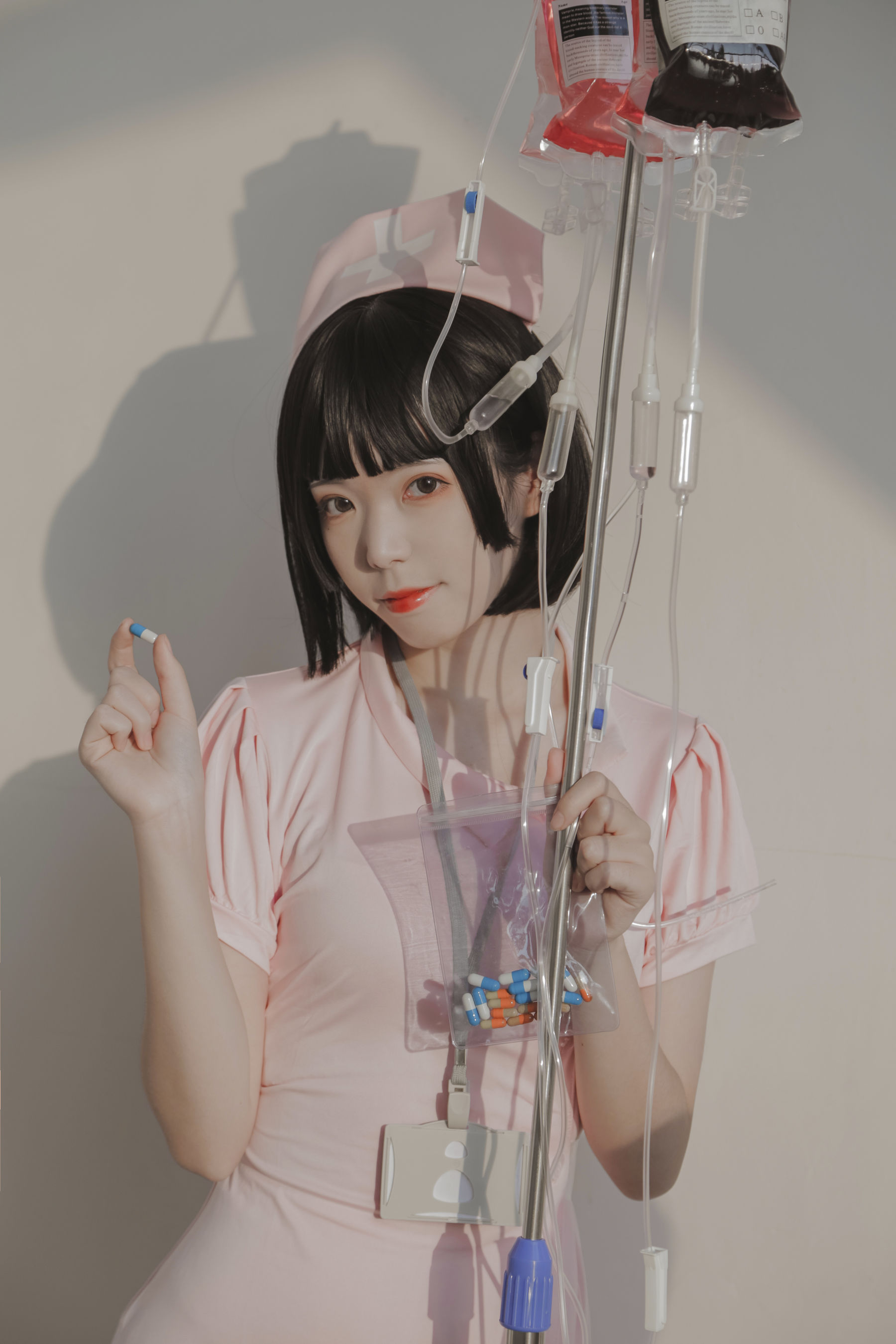 [福利COS] 可爱妹子Fushii_海堂 - 护士