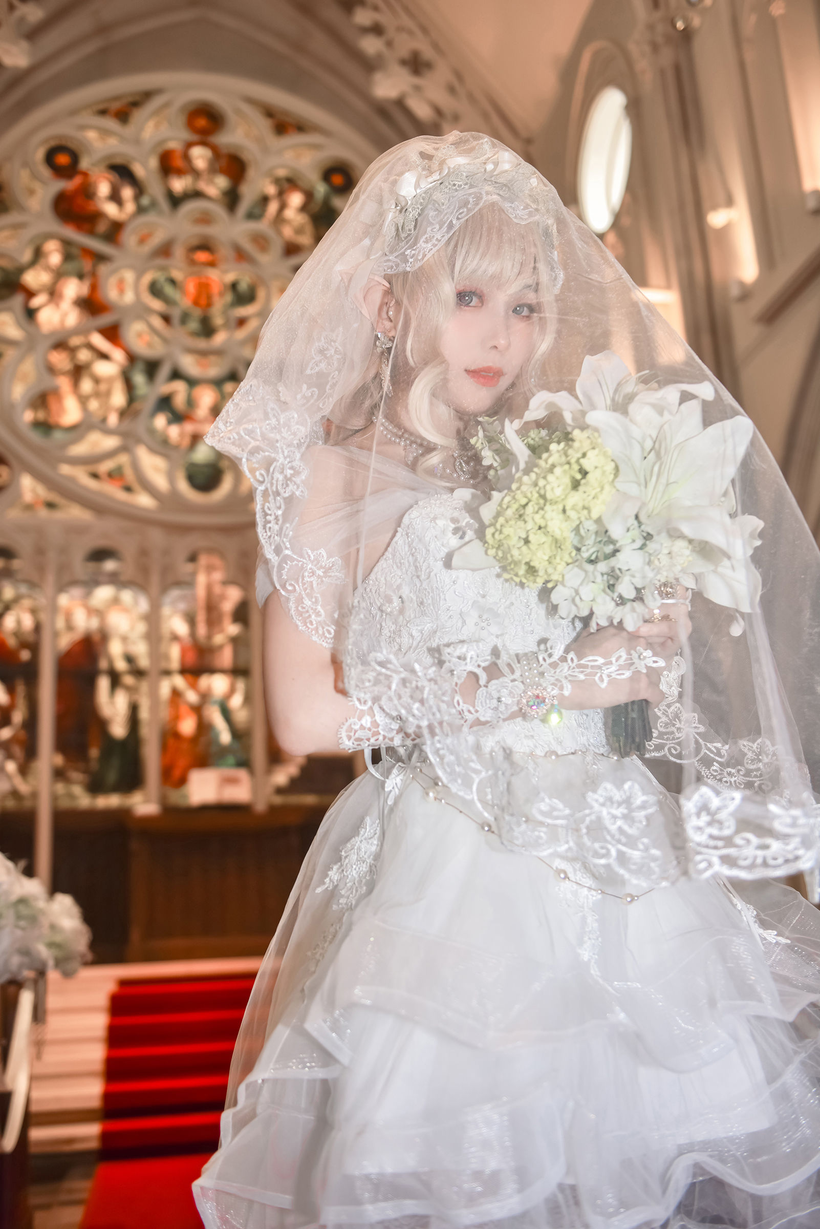 [福利COS] Ely_eee(ElyEE子) - Bride & Lingerie