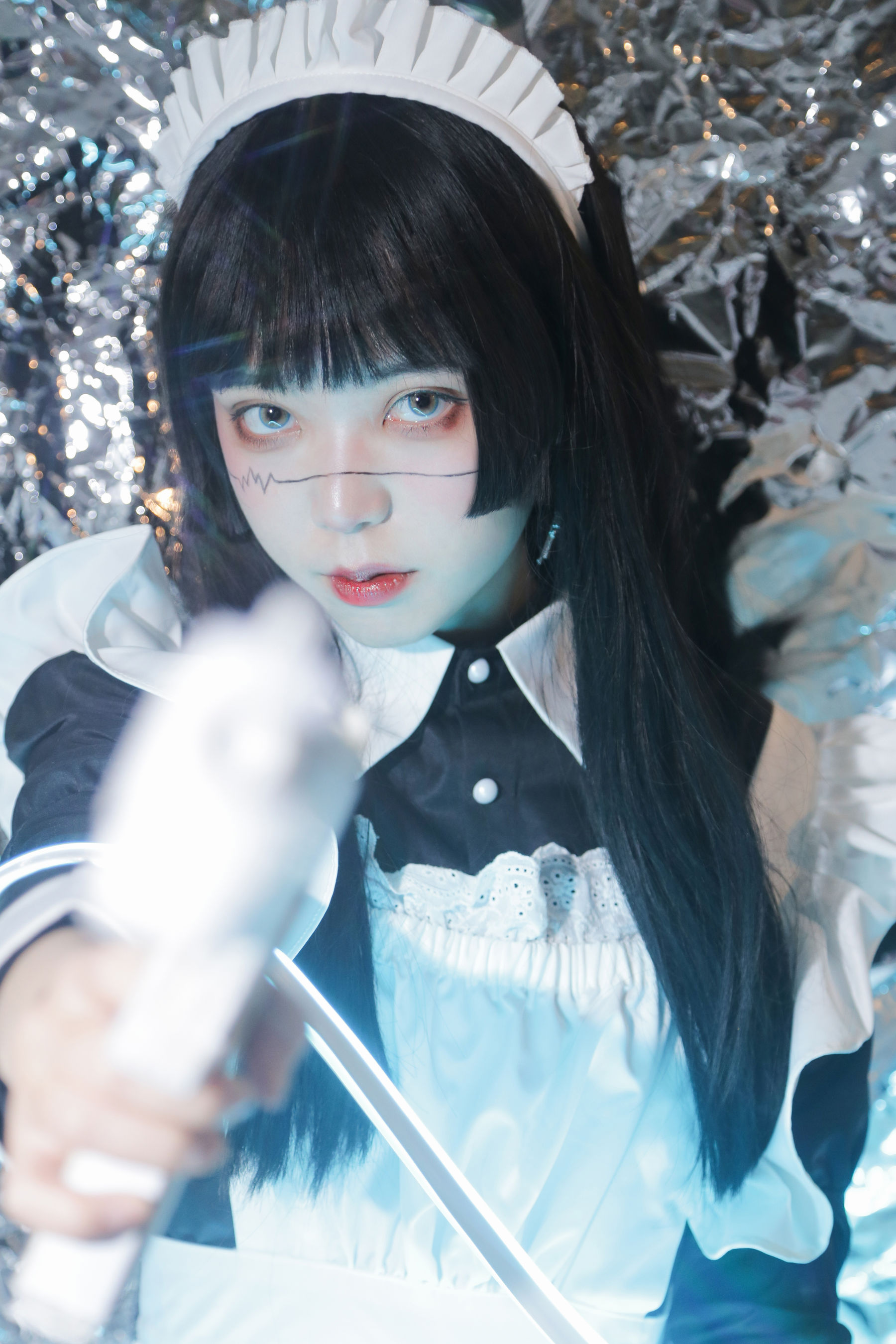 [福利COS] 可爱妹子Fushii_海堂 - 生化女仆