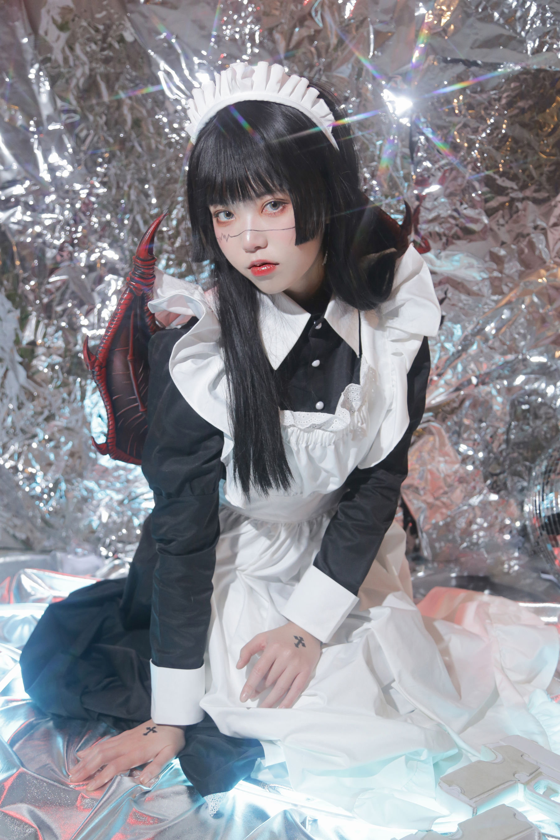 [福利COS] 可爱妹子Fushii_海堂 - 生化女仆