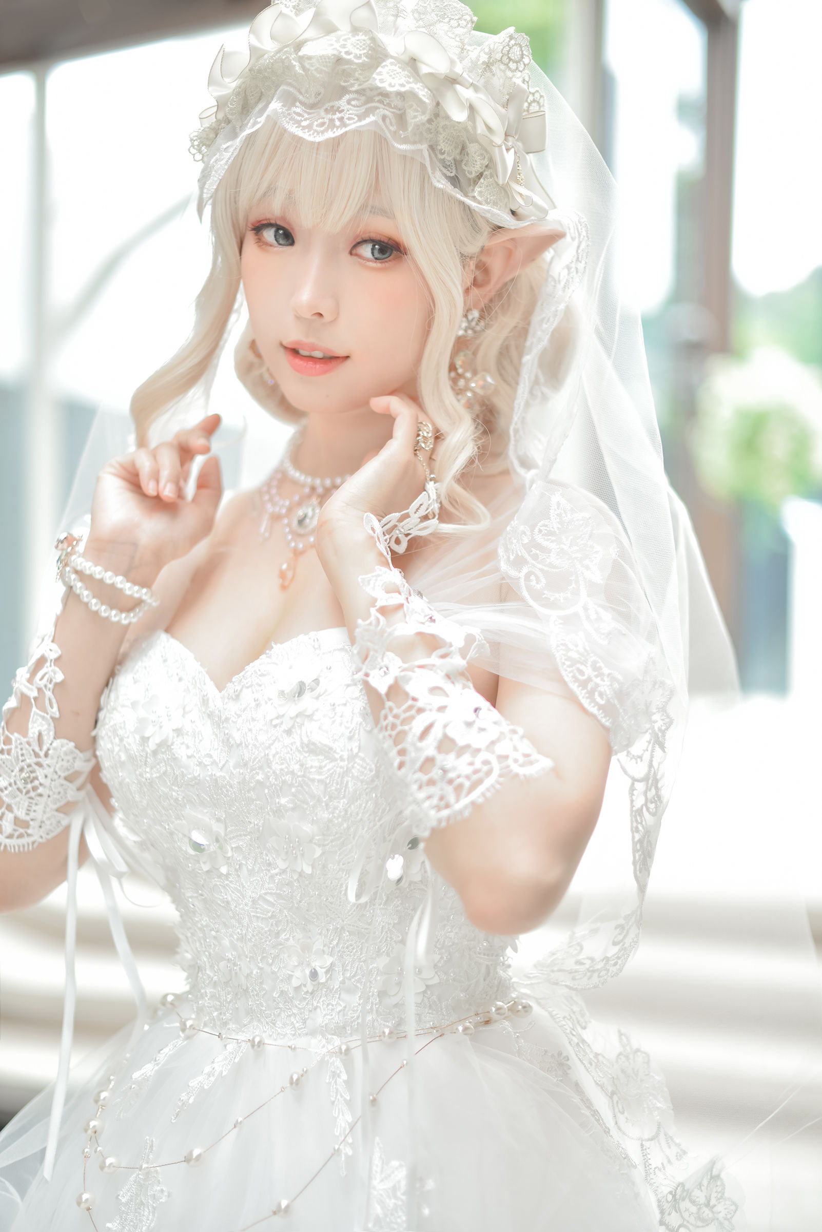 [福利COS] Ely_eee(ElyEE子) - Bride & Lingerie