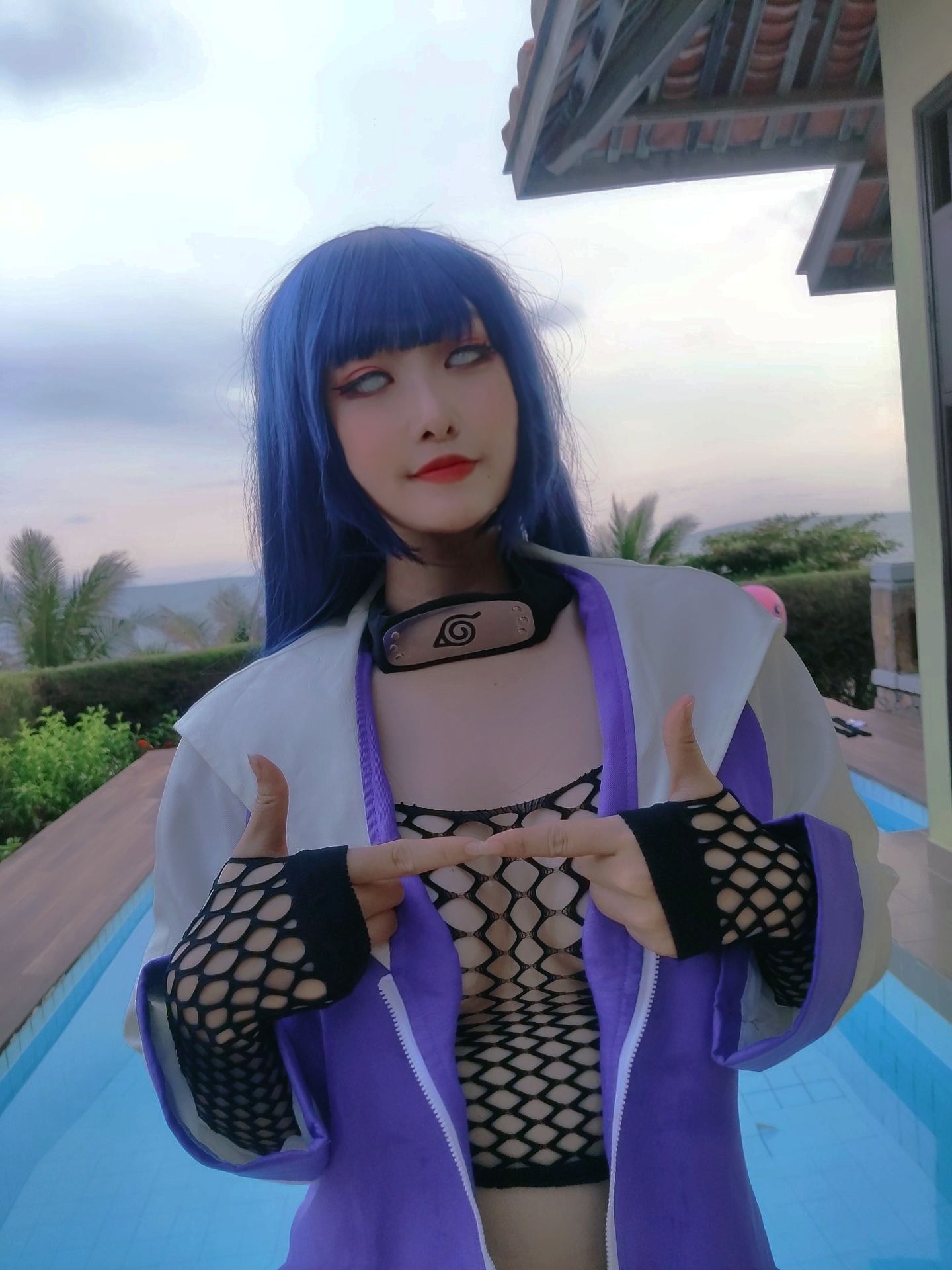 [福利COS] Sunnyvier - Hinata Poolside