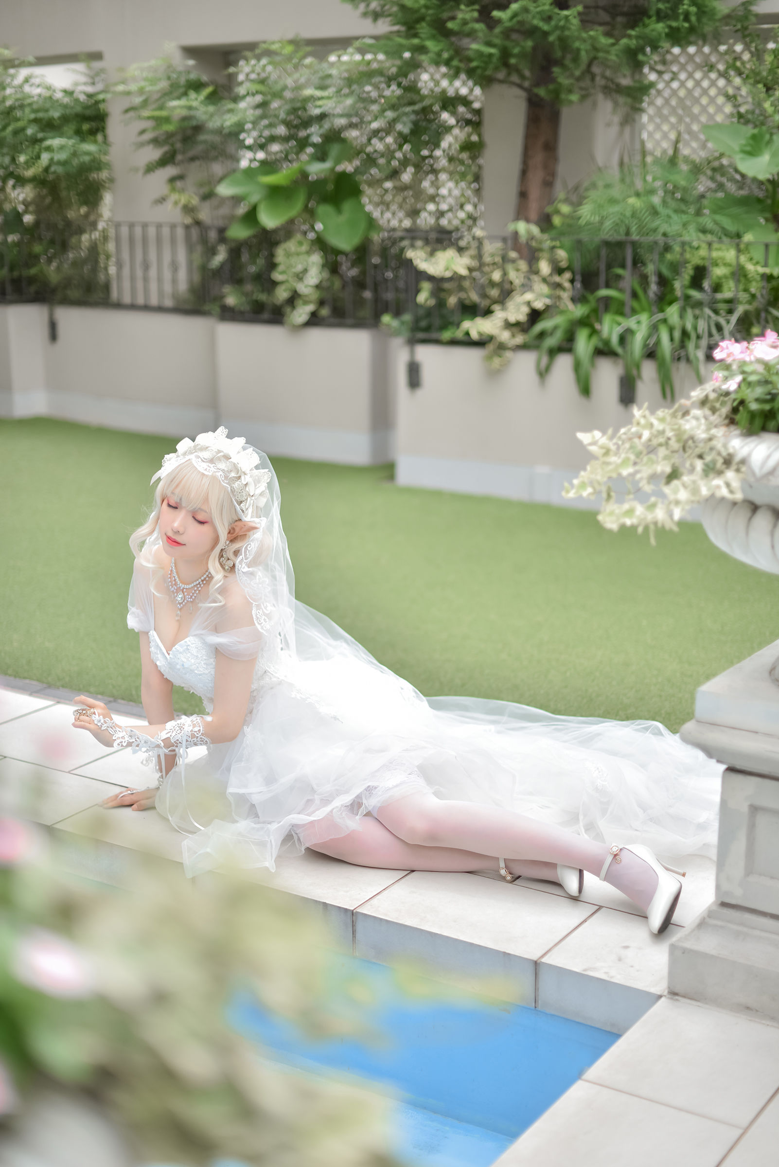 [福利COS] Ely_eee(ElyEE子) - Bride & Lingerie