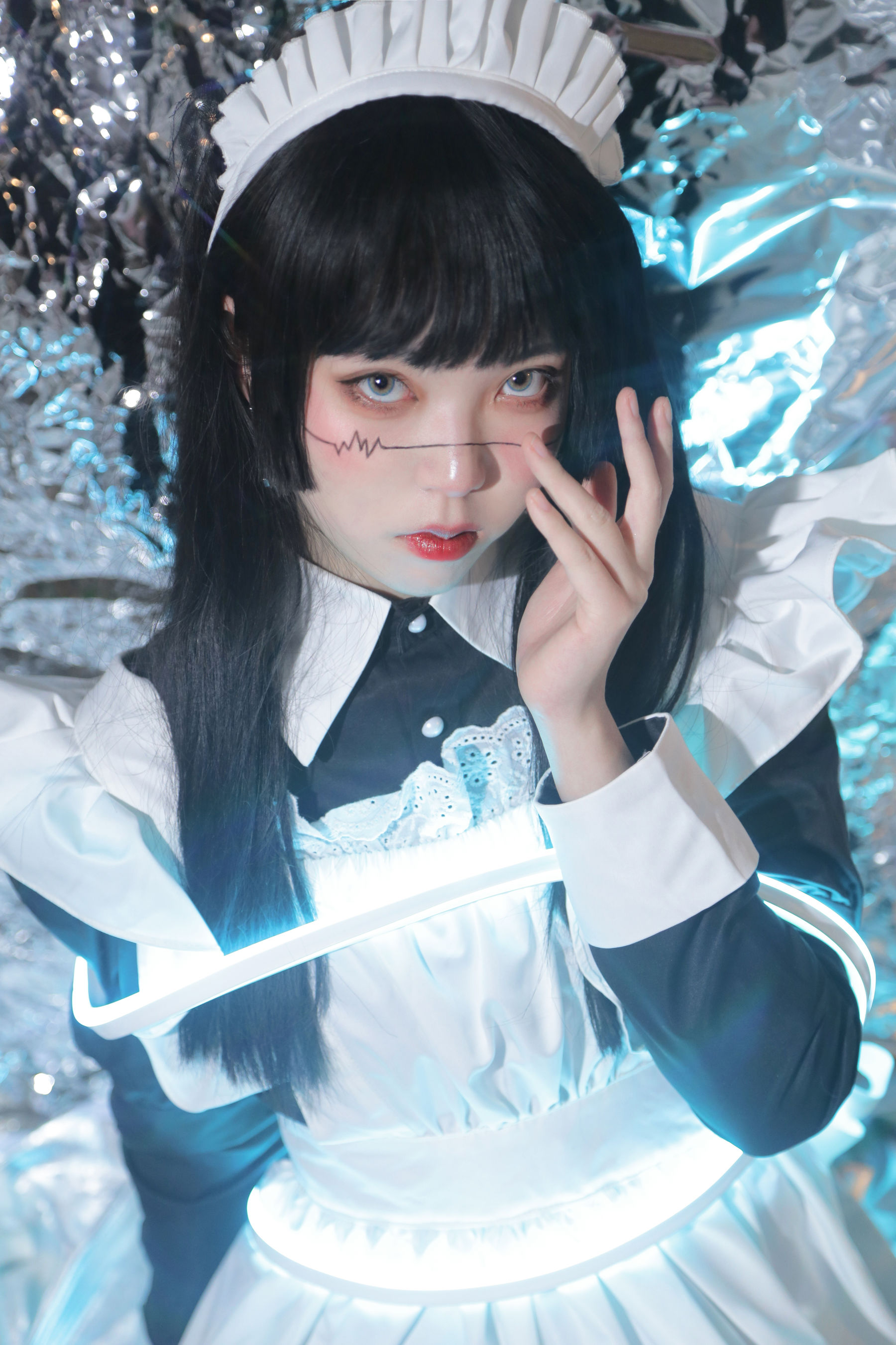 [福利COS] 可爱妹子Fushii_海堂 - 生化女仆