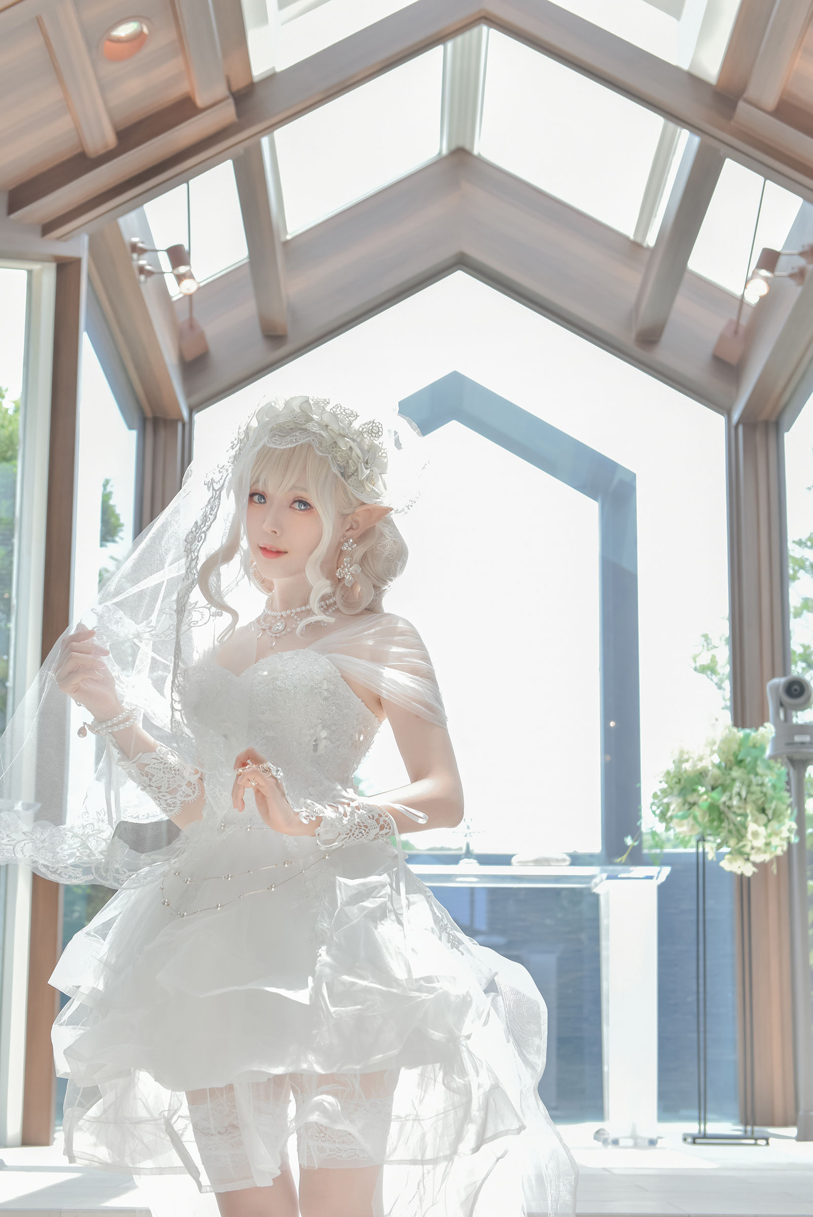 [福利COS] Ely_eee(ElyEE子) - Bride & Lingerie