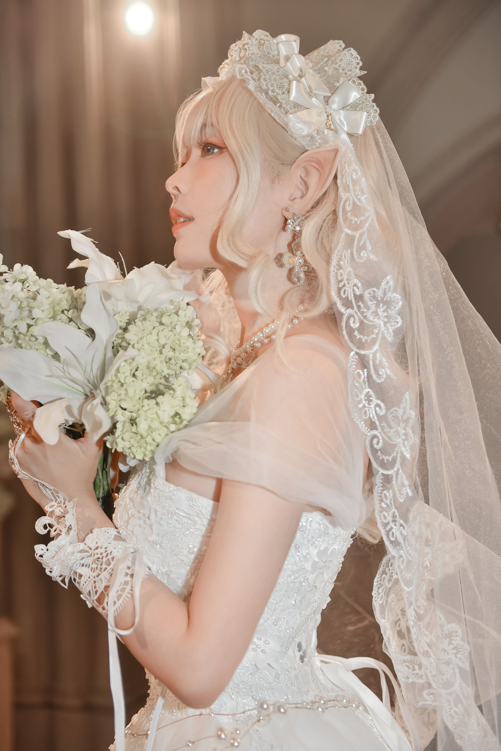 [福利COS] Ely_eee(ElyEE子) - Bride & Lingerie