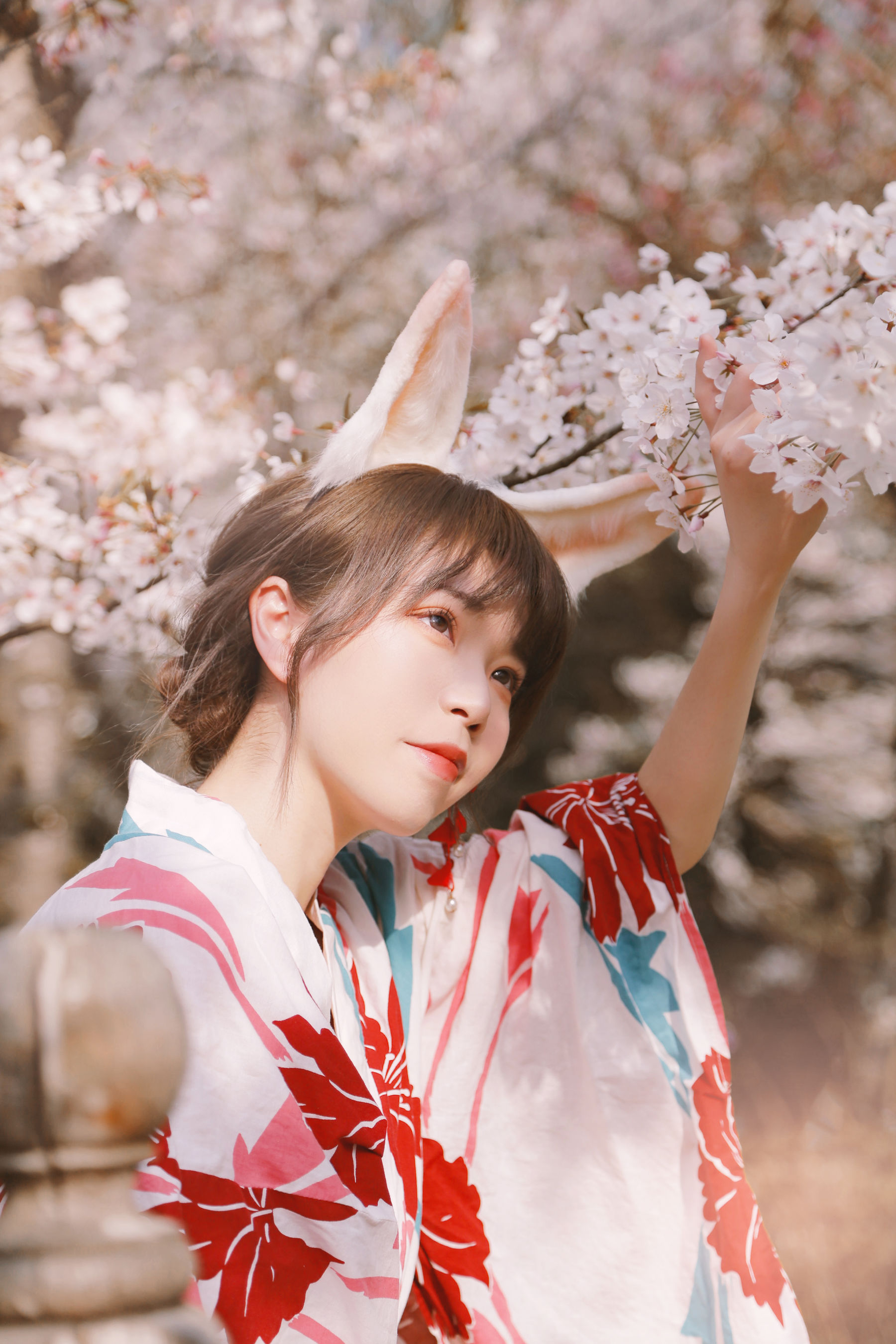 [福利COS] 可爱妹子Fushii_海堂 - 樱花兔兔
