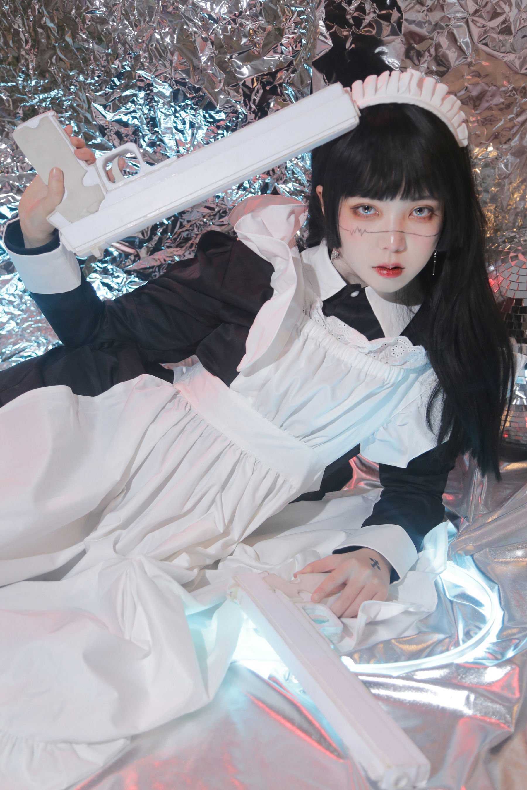 [福利COS] 可爱妹子Fushii_海堂 - 生化女仆