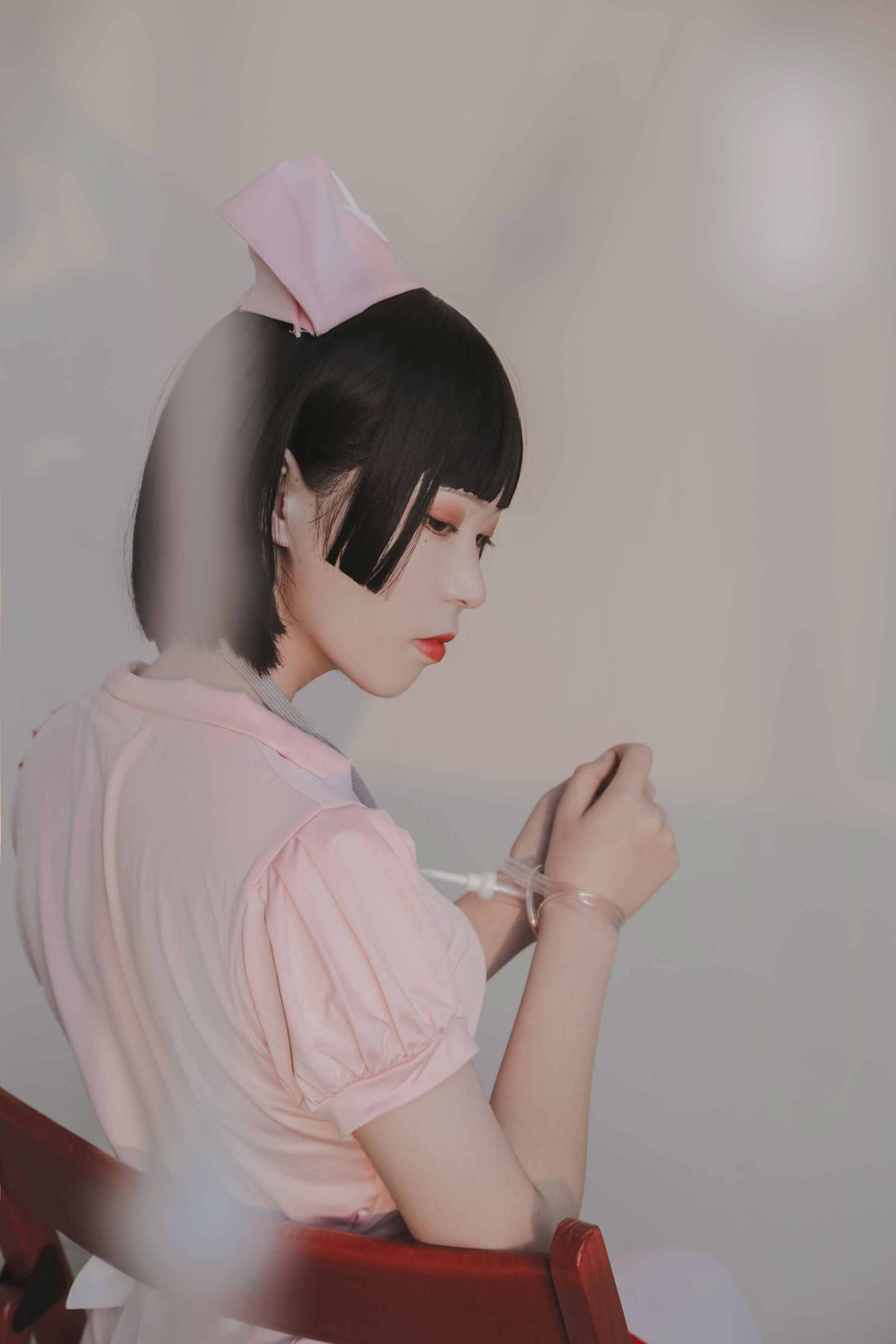 [福利COS] 可爱妹子Fushii_海堂 - 护士