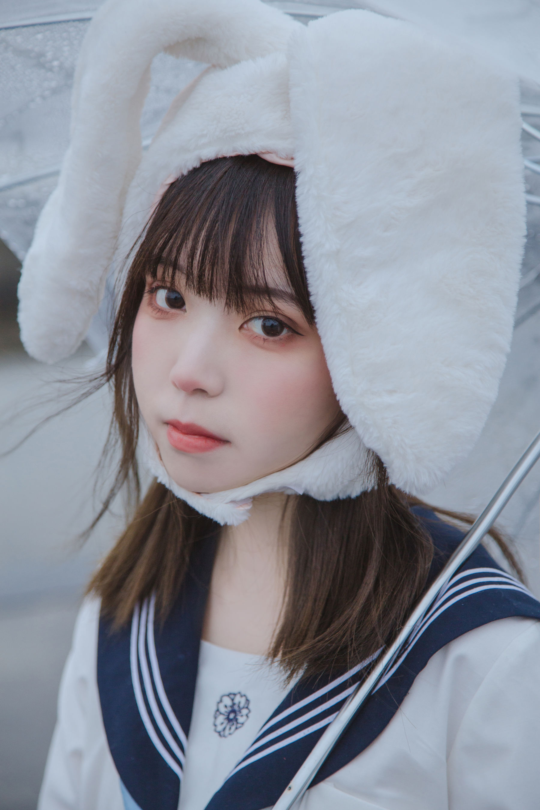 [福利COS] 可爱妹子Fushii_海堂 - 兔兔头