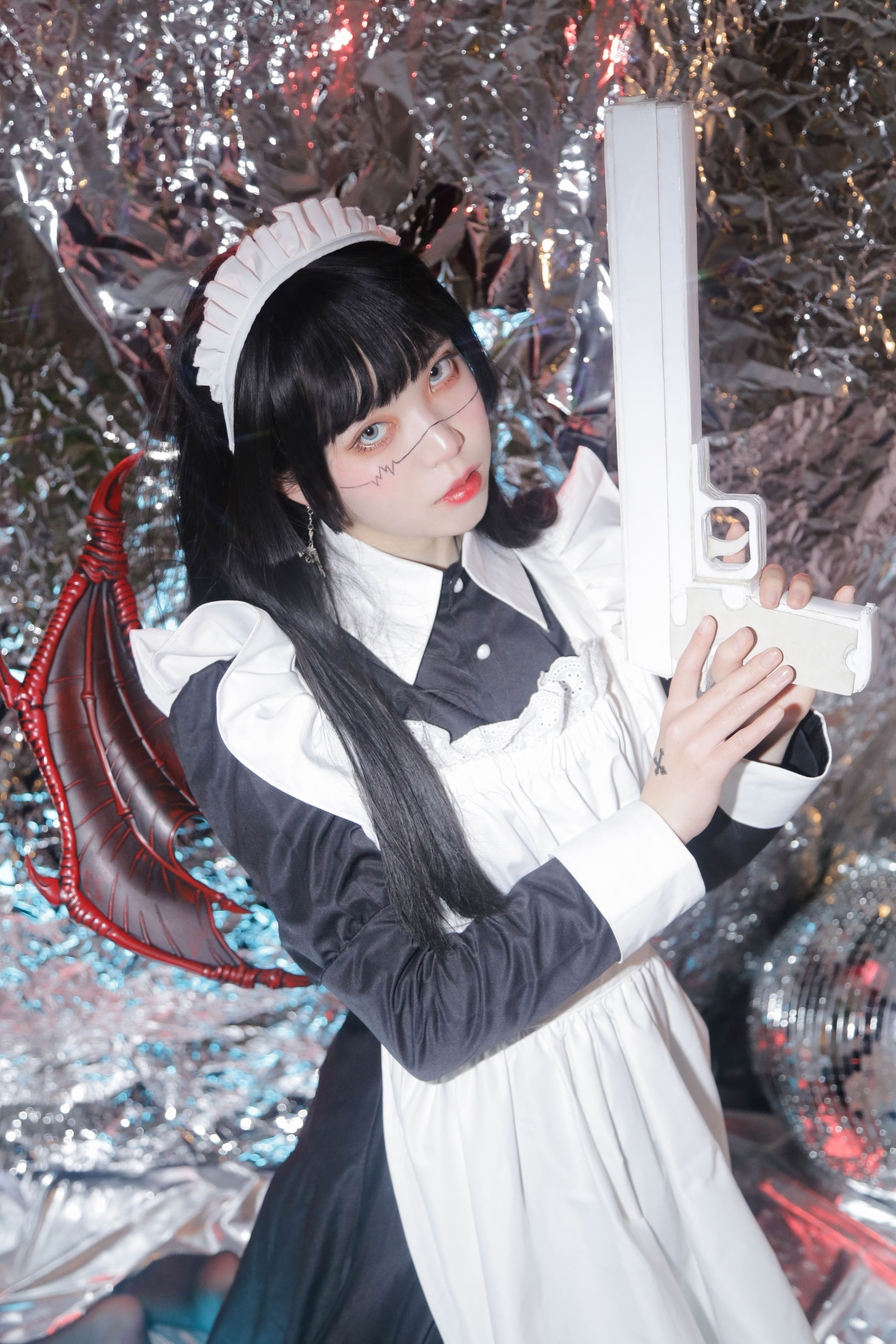 [福利COS] 可爱妹子Fushii_海堂 - 生化女仆