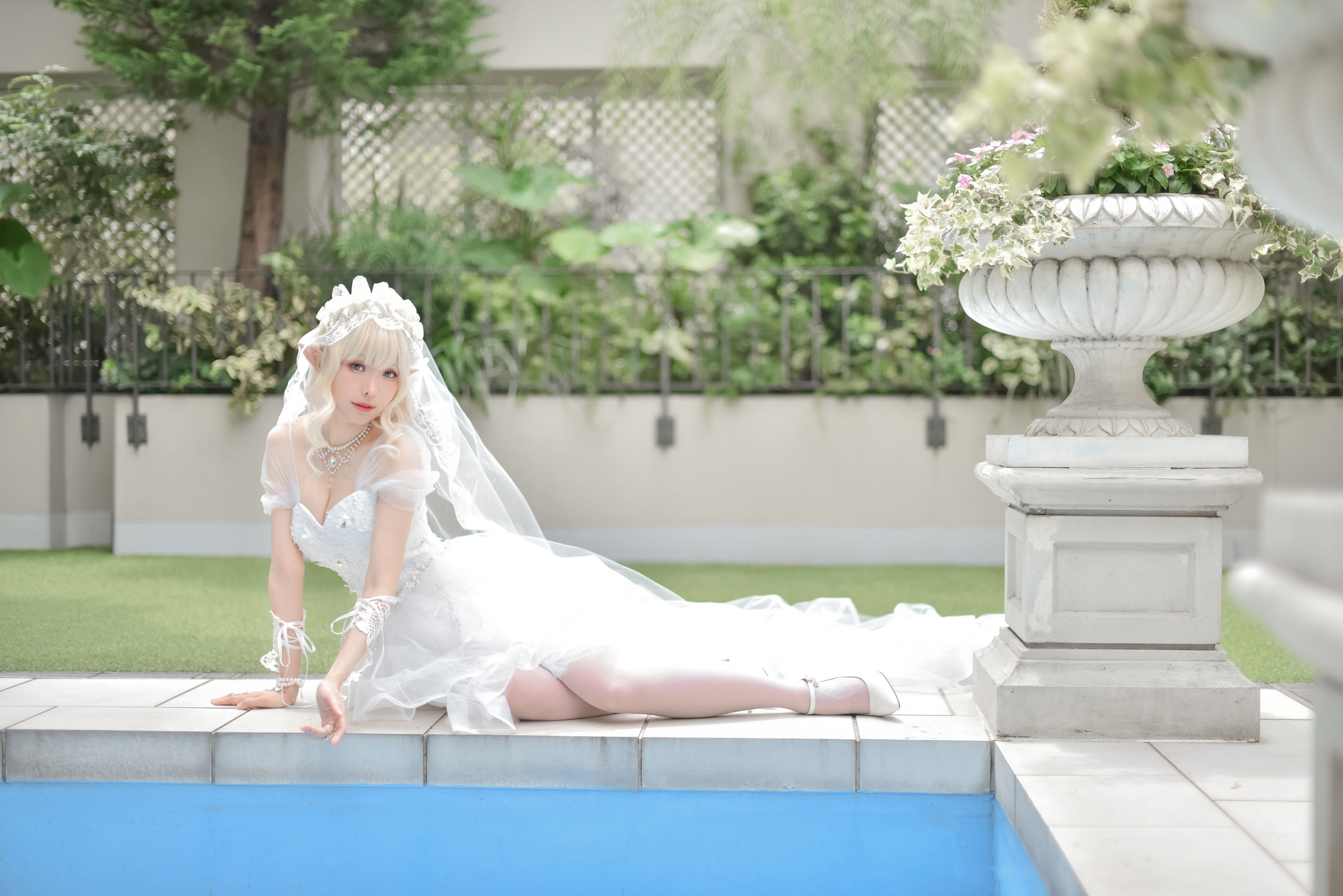 [福利COS] Ely_eee(ElyEE子) - Bride & Lingerie